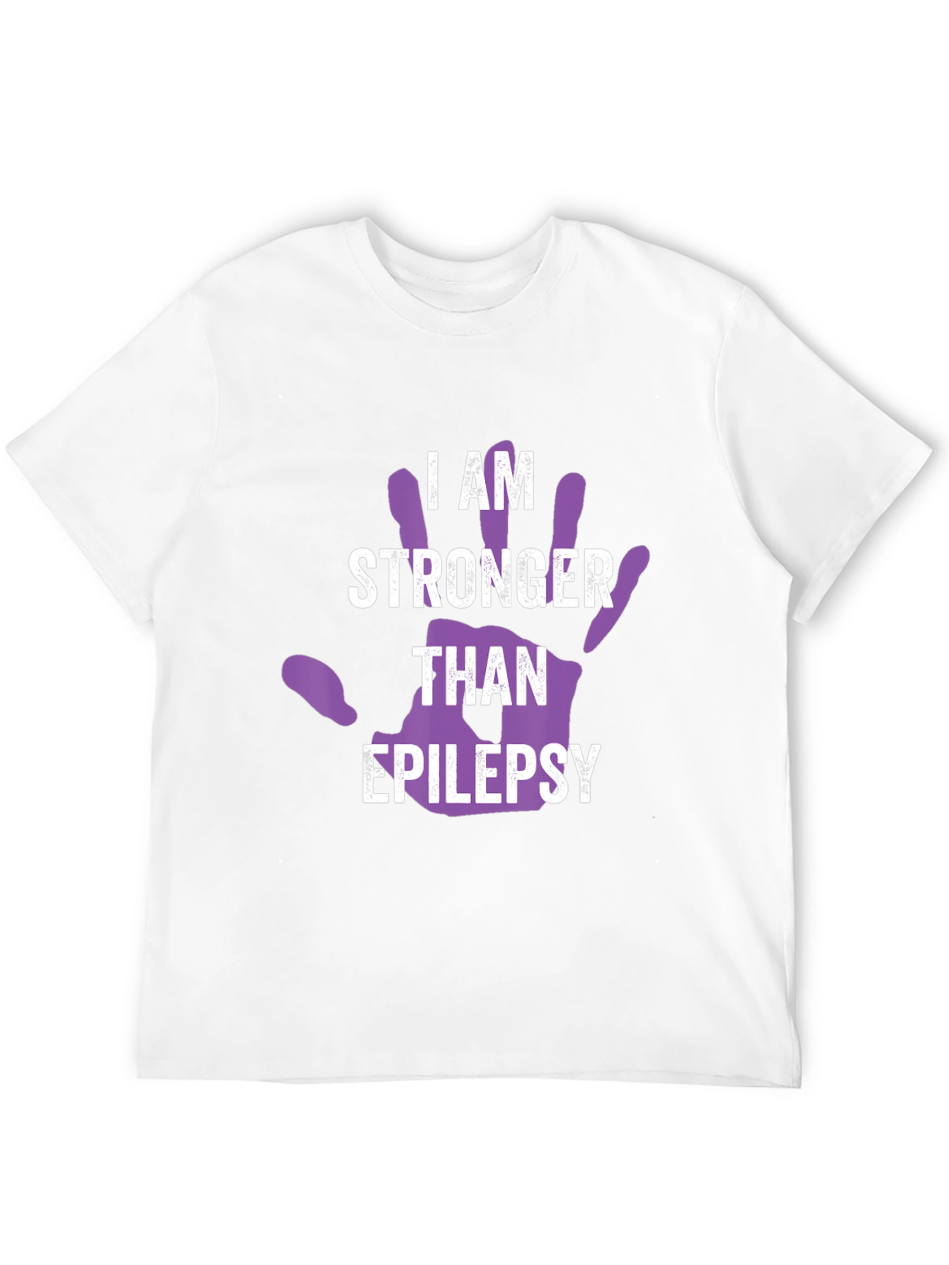 I Am Stronger Than Epilepsy Awareness T-Shirt