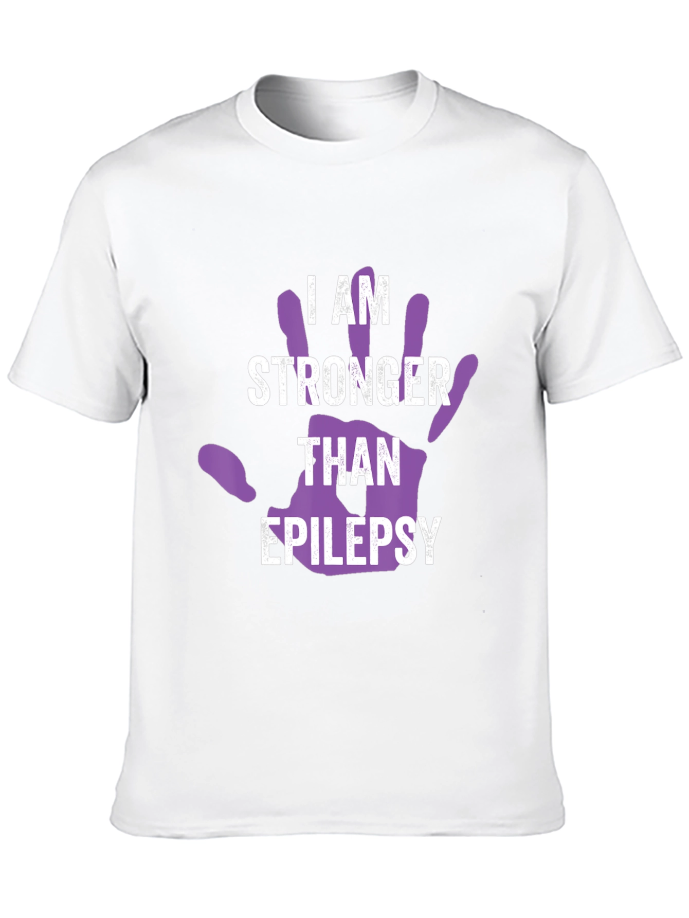 I Am Stronger Than Epilepsy Awareness T-Shirt
