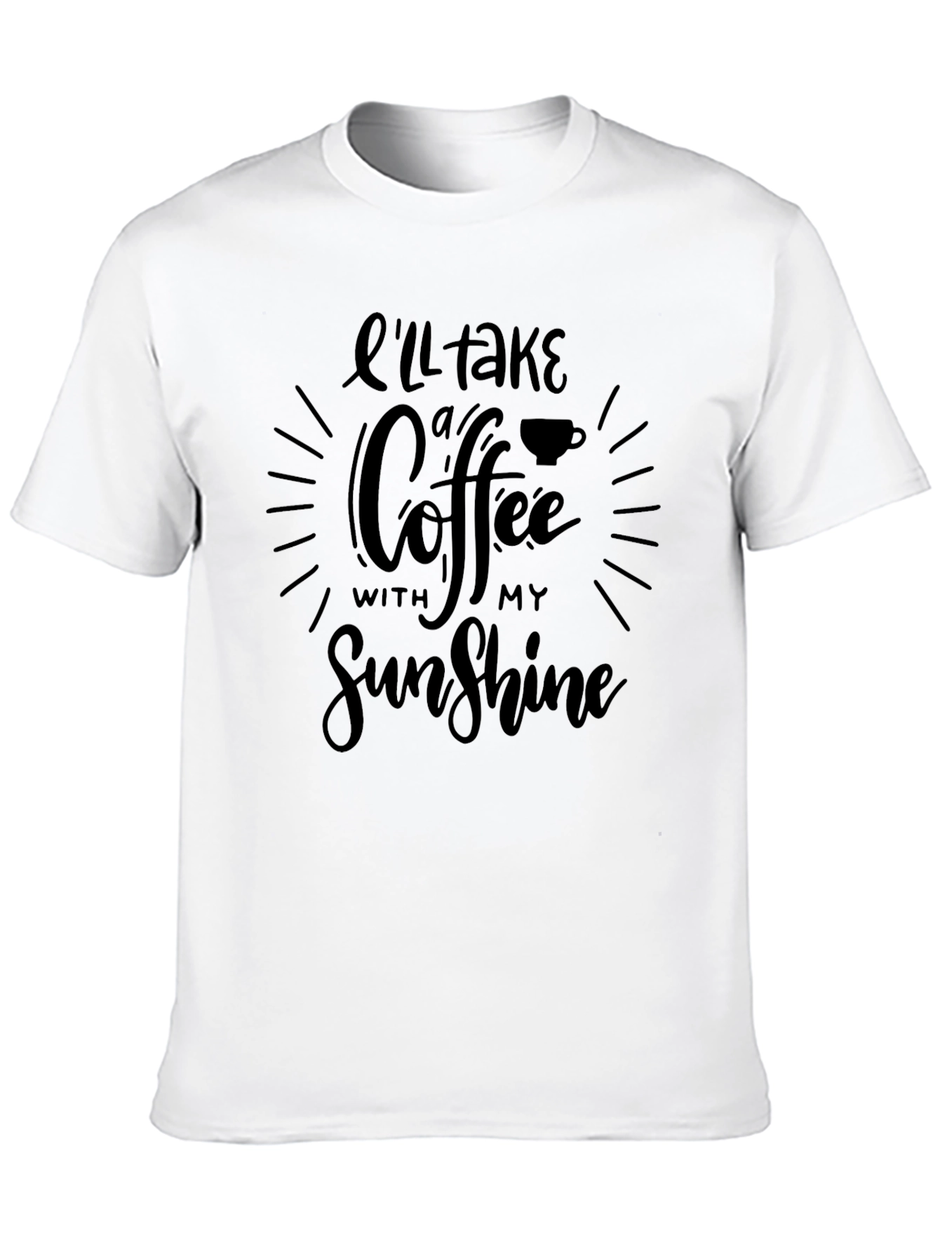 Coffee With My Sunshine Graphic T-Shirt