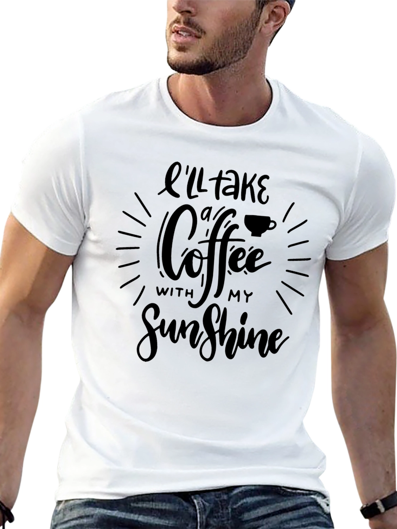 Coffee With My Sunshine Graphic T-Shirt