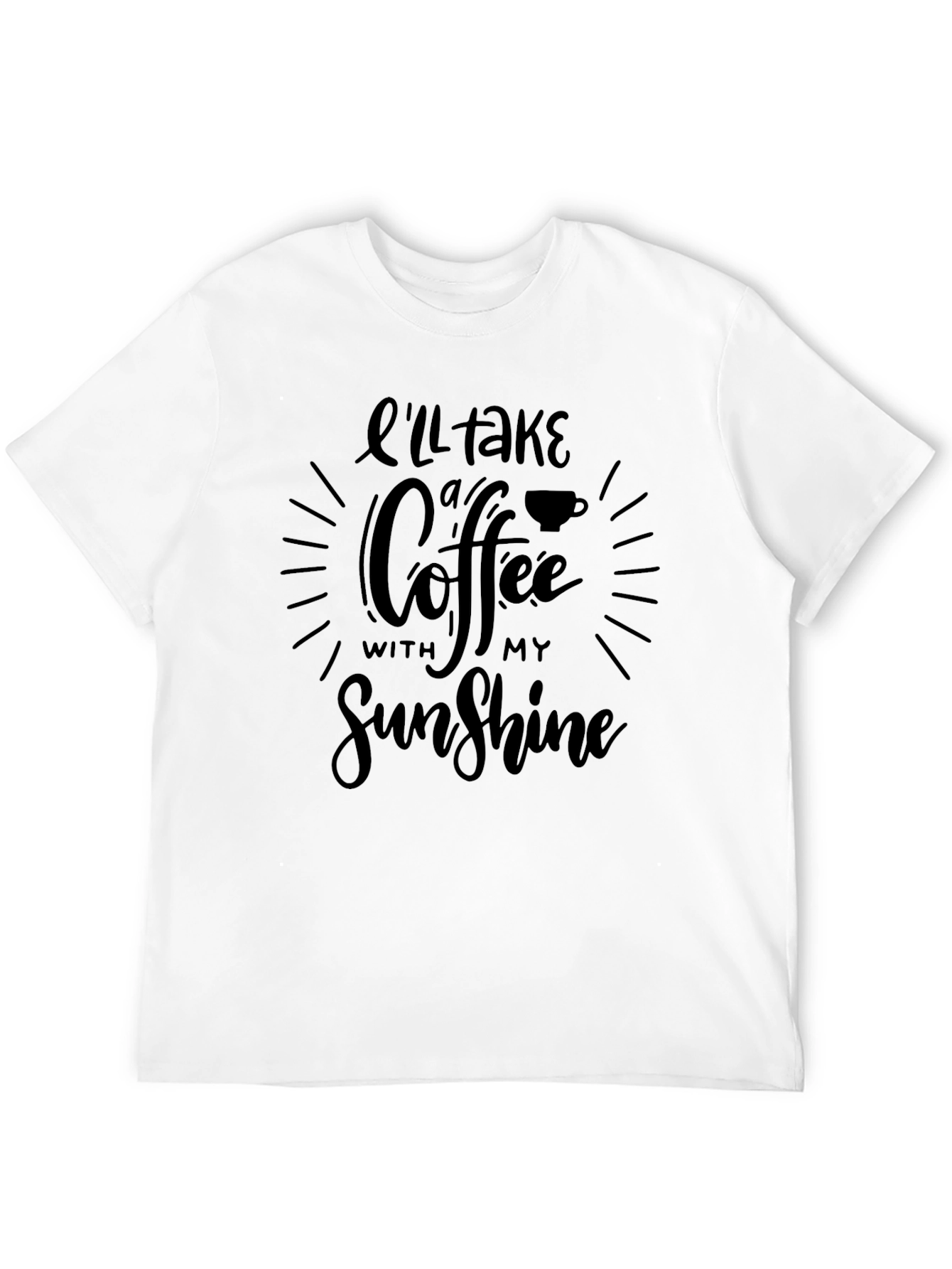 Coffee With My Sunshine Graphic T-Shirt