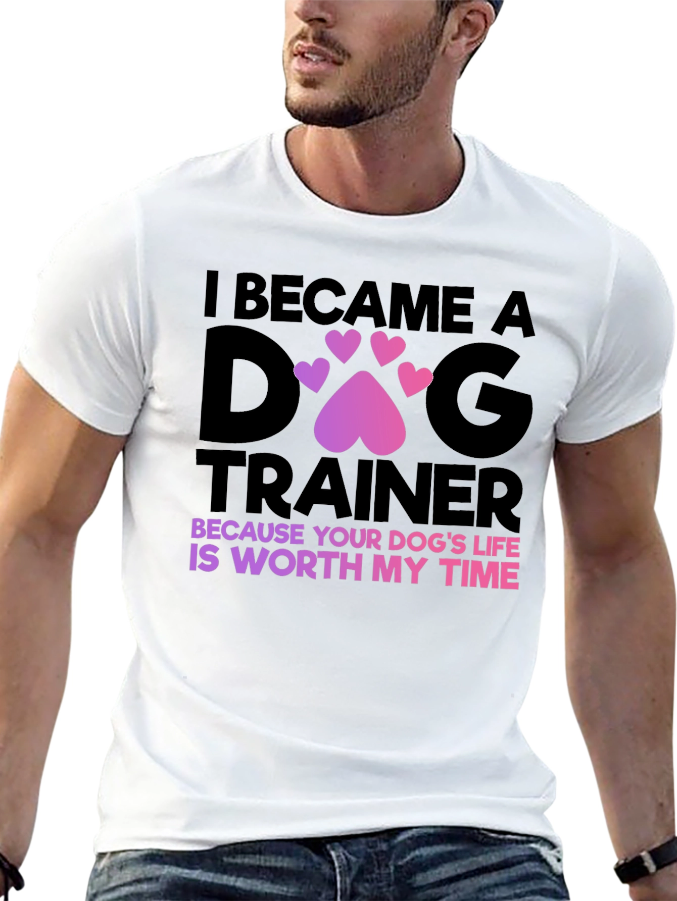 Dog Trainer T-Shirt: Worth My Time Tee
