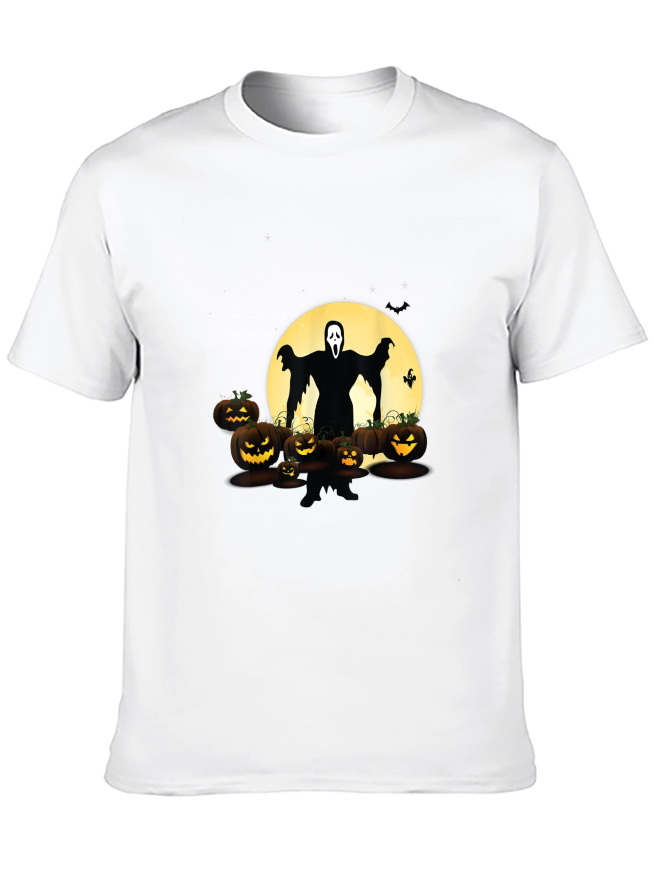 Spooky Season T-Shirt - Ghost & Pumpkins