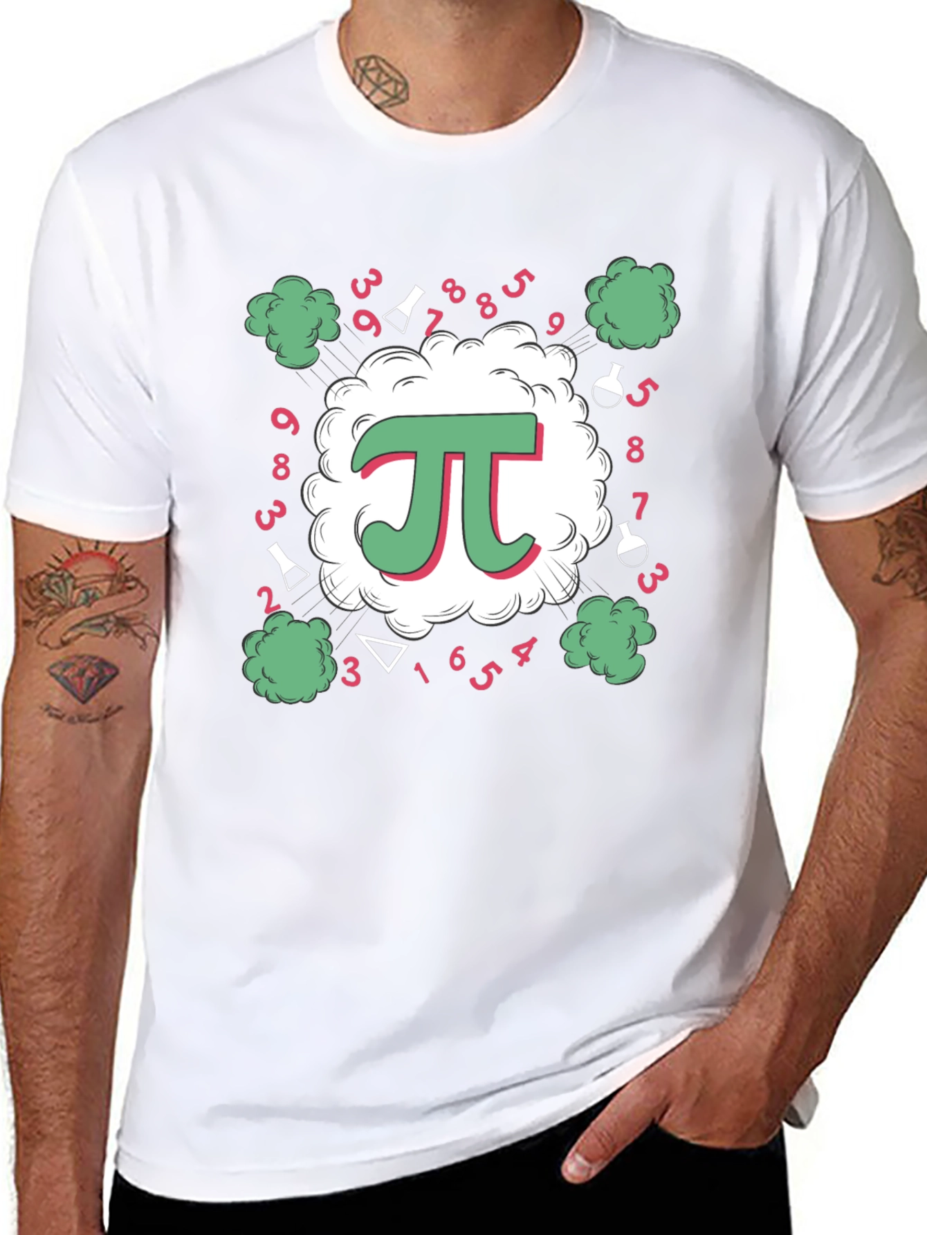 Math Pi T-Shirt - Science Numbers Graphic Tee