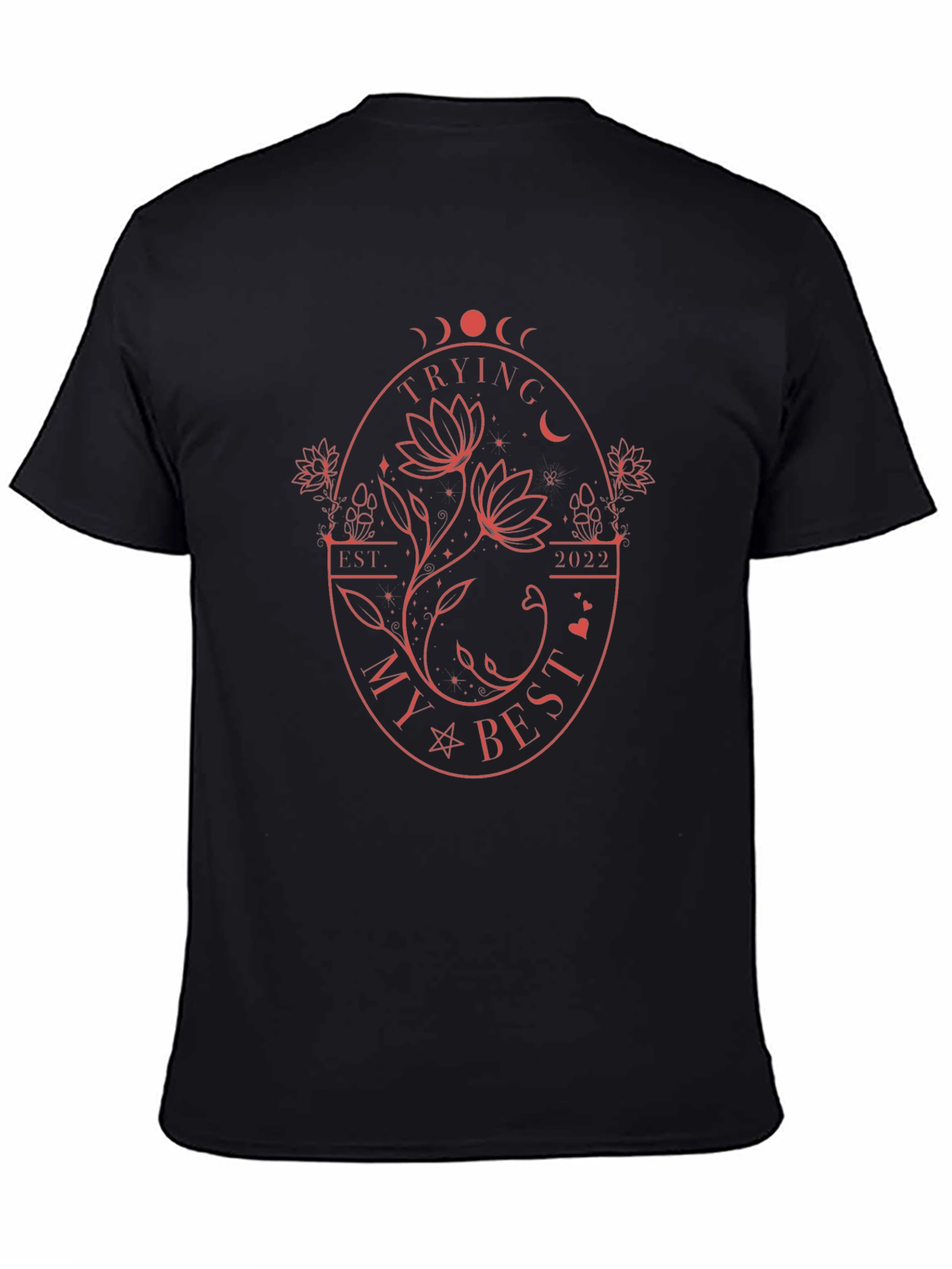 Trying My Best T-Shirt - Trendy Graphic Tee