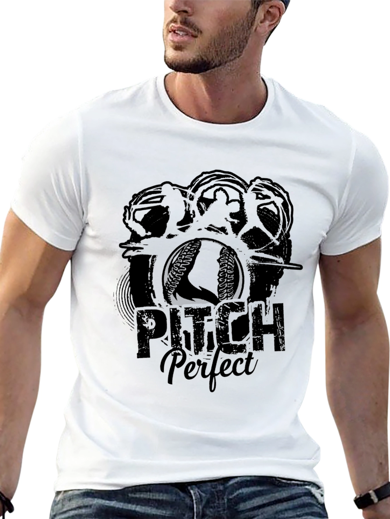 Pitch Perfect Baseball T-Shirt