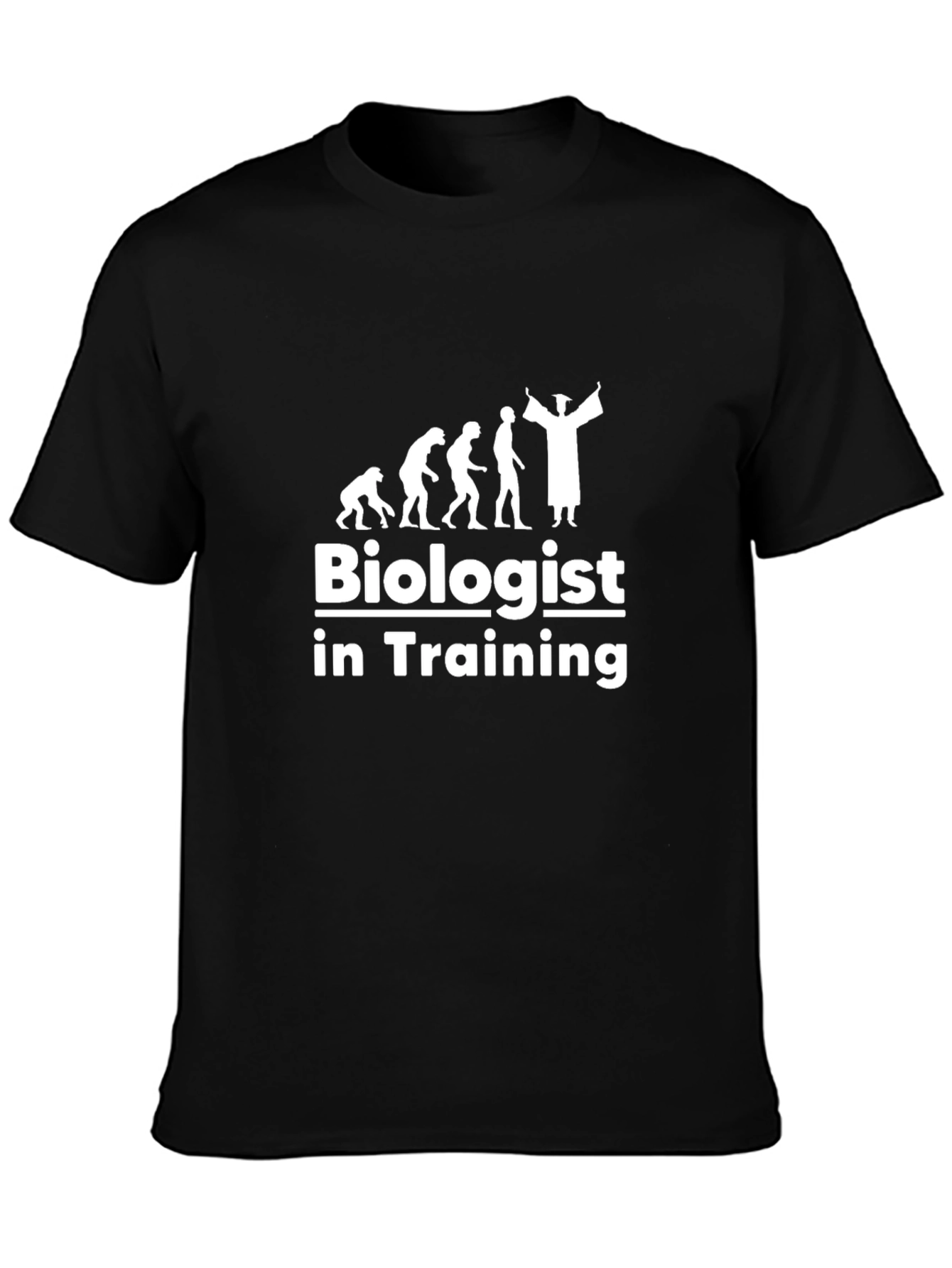 Biologist in Training Black T-Shirt