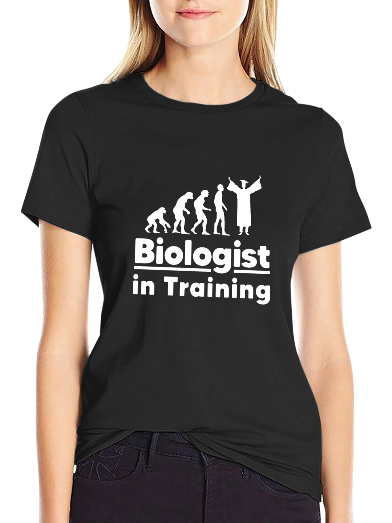Biologist in Training Black T-Shirt