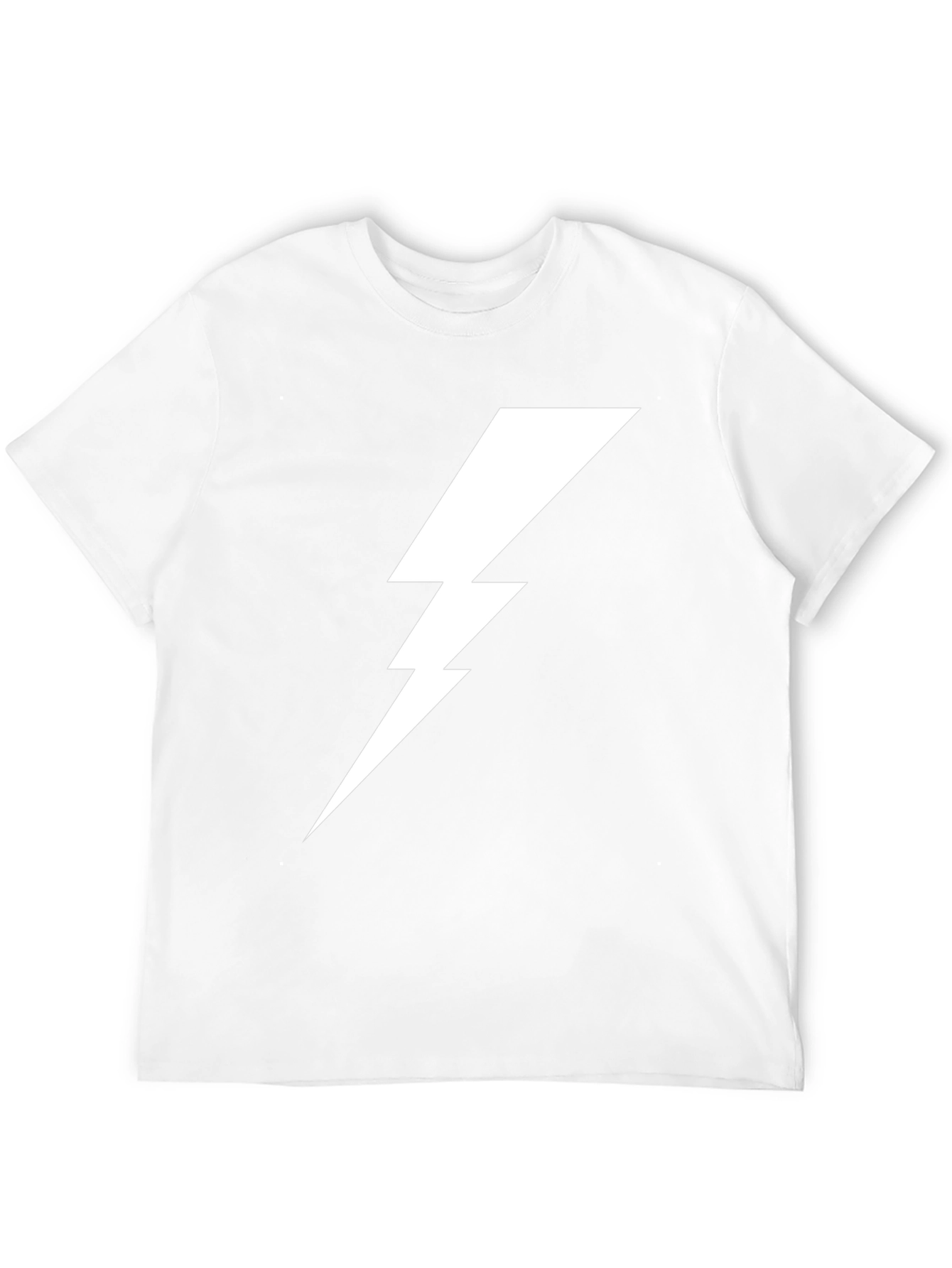 Lightning Bolt Graphic Tee - Mens Black Shirt