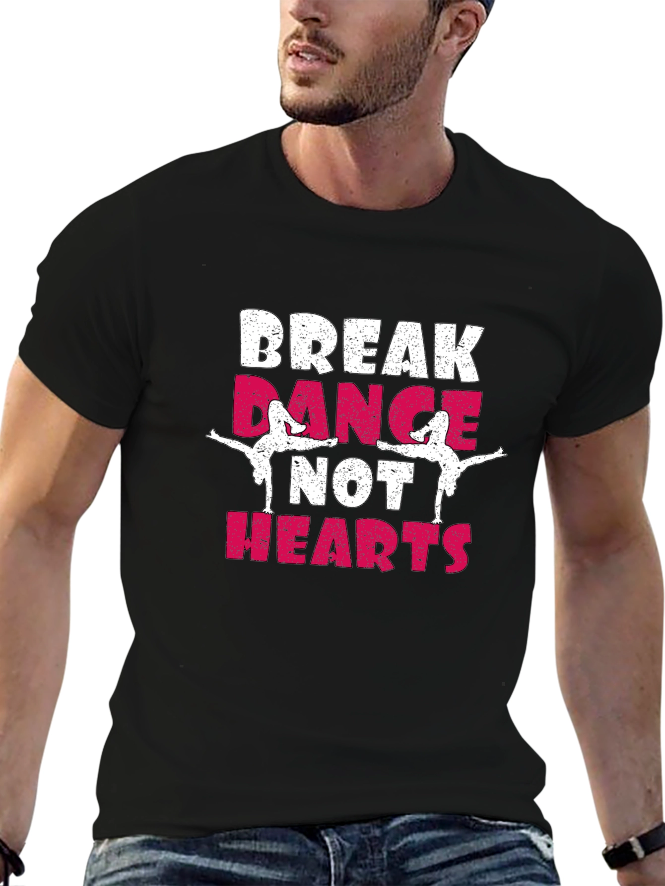Break Dance Not Hearts T-Shirt