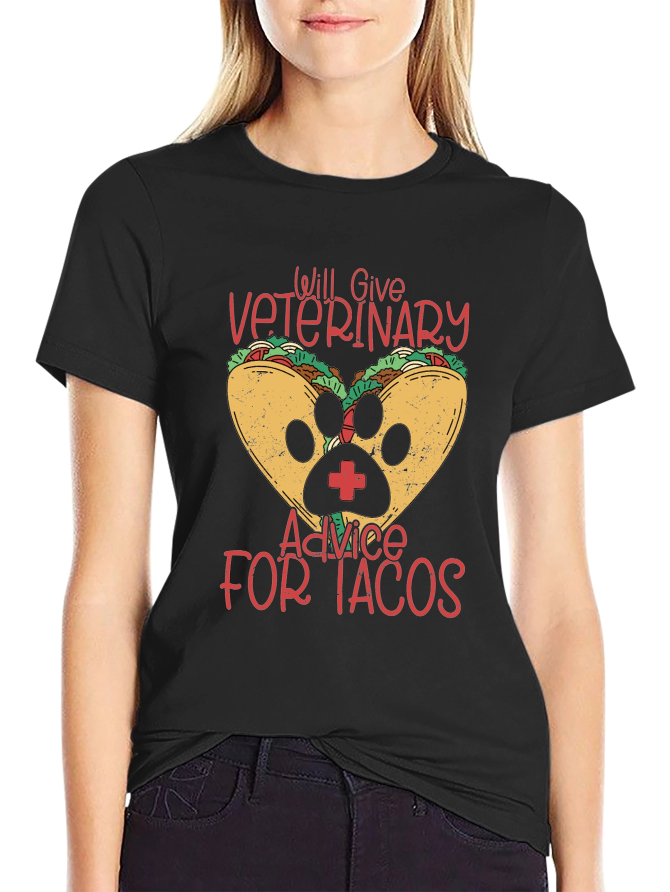 Veterinary Advice for Tacos Funny T-Shirt