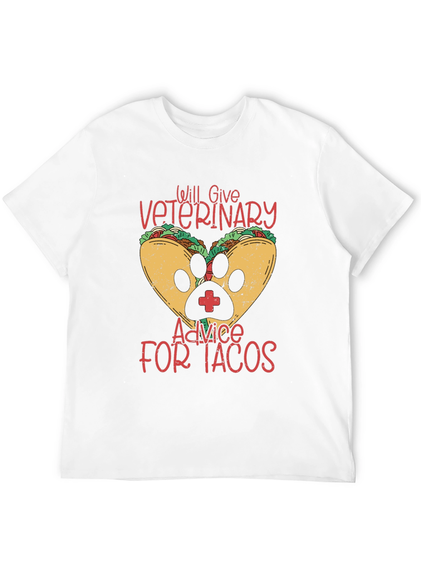 Veterinary Advice for Tacos Funny T-Shirt