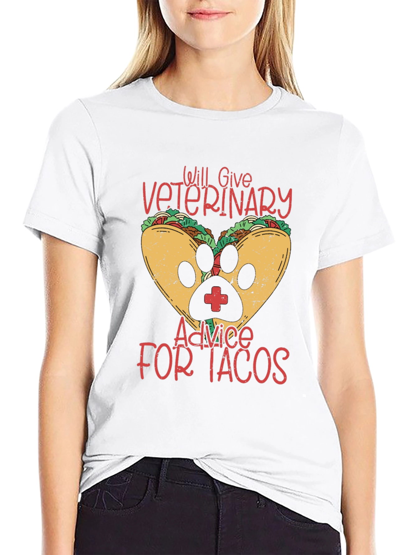 Veterinary Advice for Tacos Funny T-Shirt