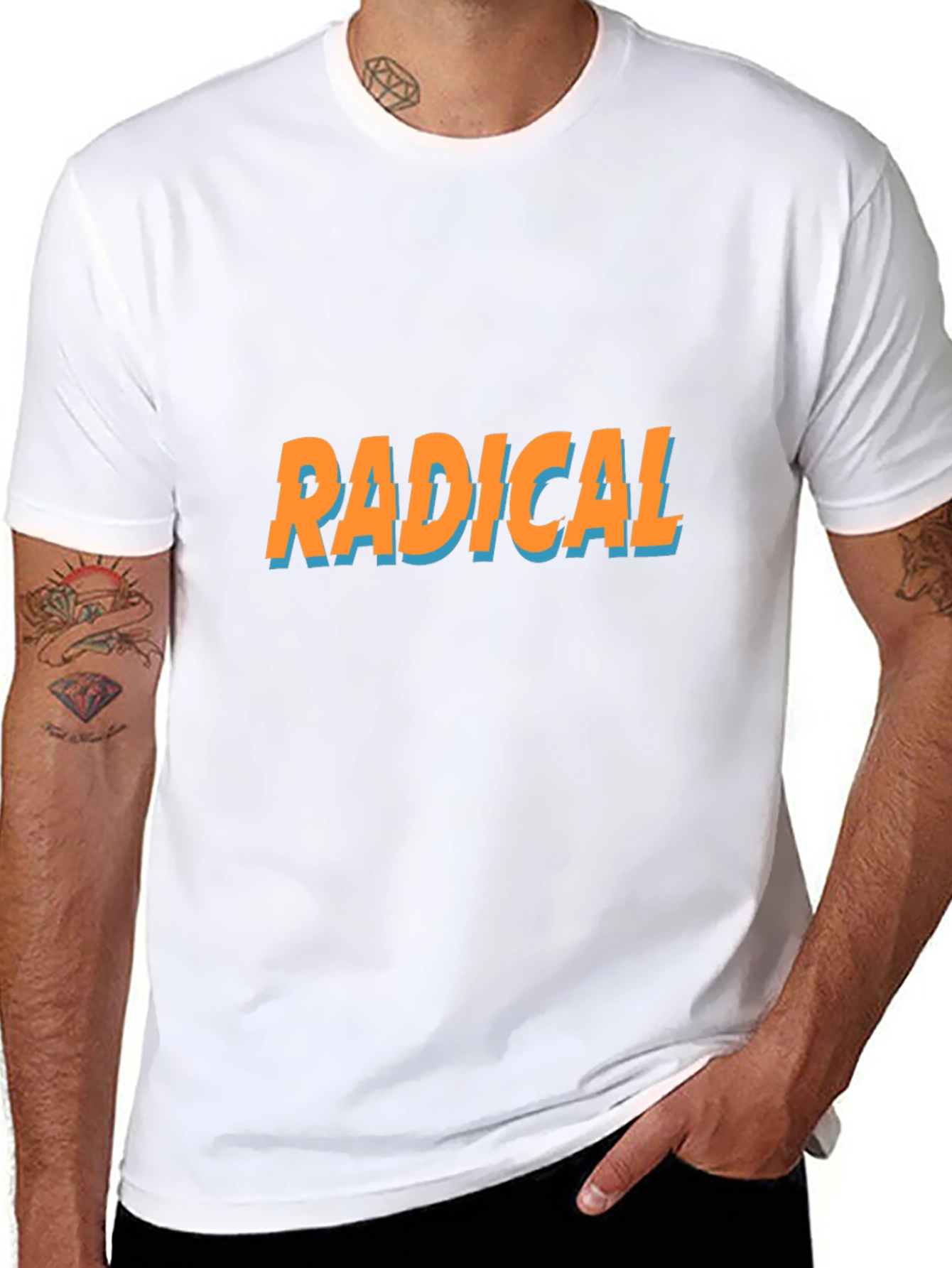 Radical Graphic Tee - Cool & Casual
