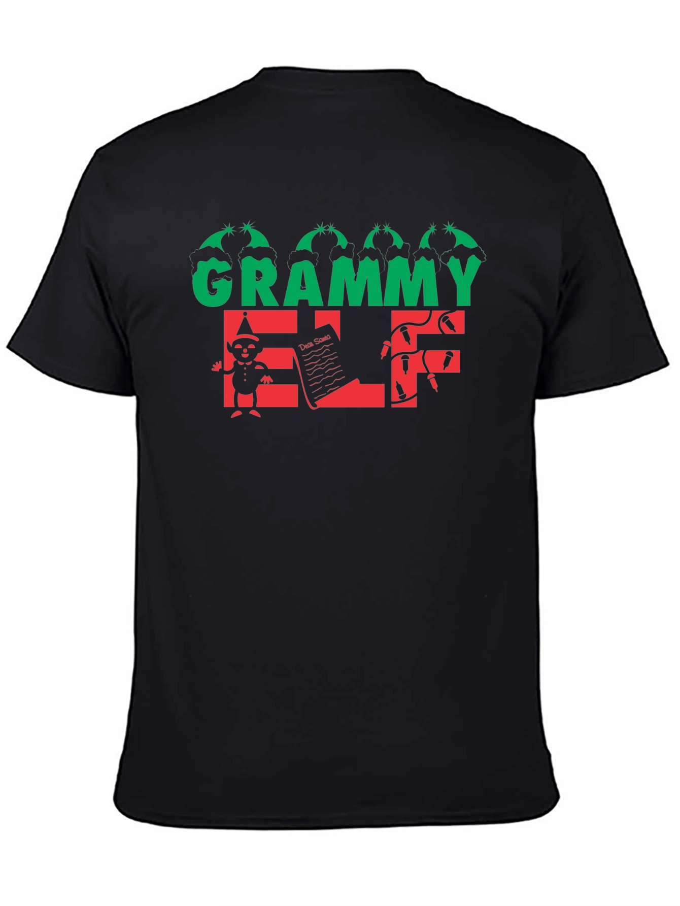 Grammy Elf Christmas Holiday T-Shirt