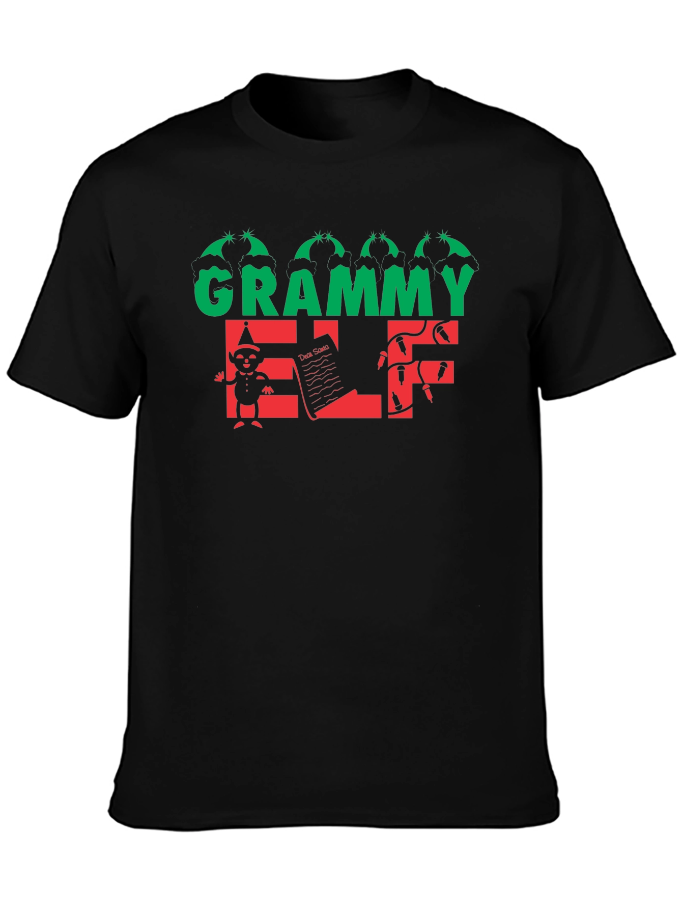 Grammy Elf Christmas Holiday T-Shirt