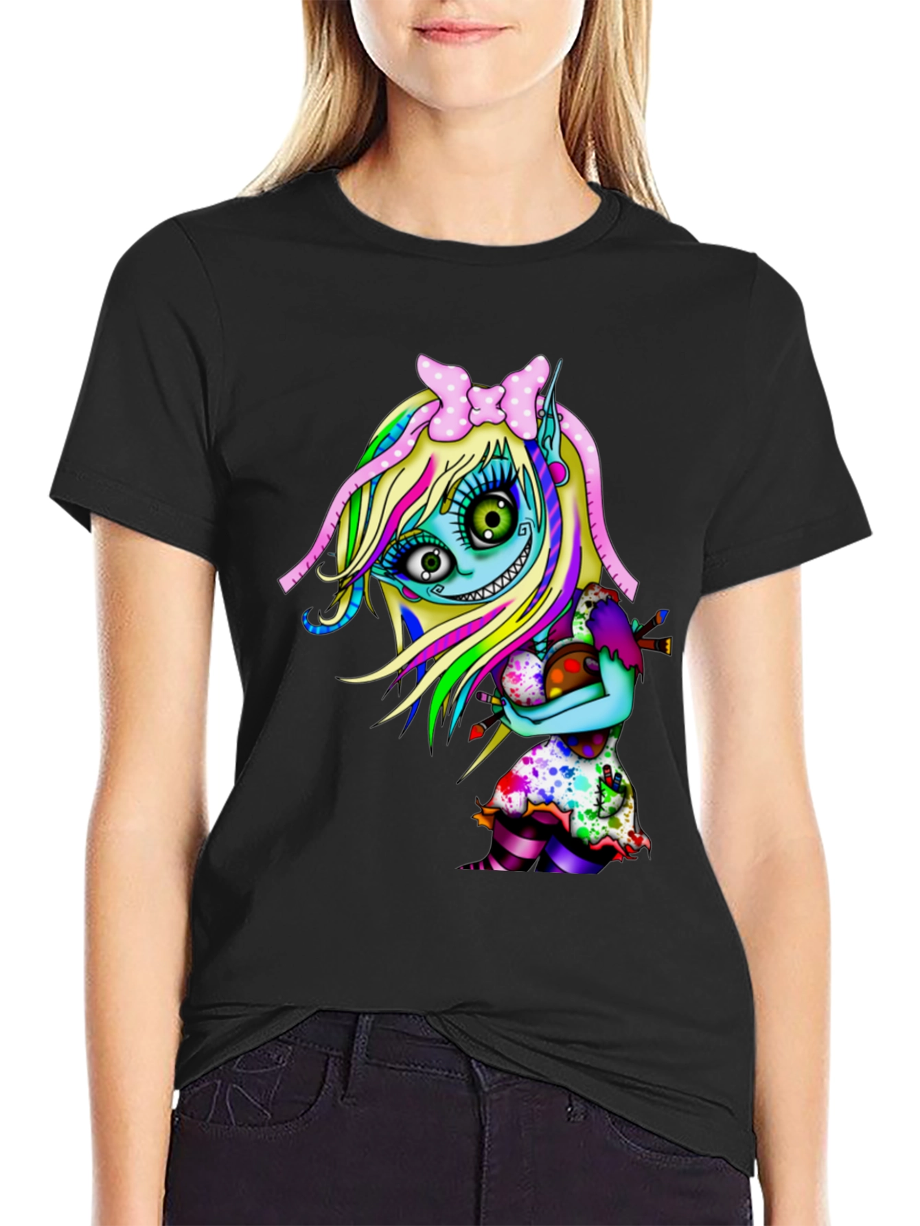 Cartoon Monster Graphic Tee