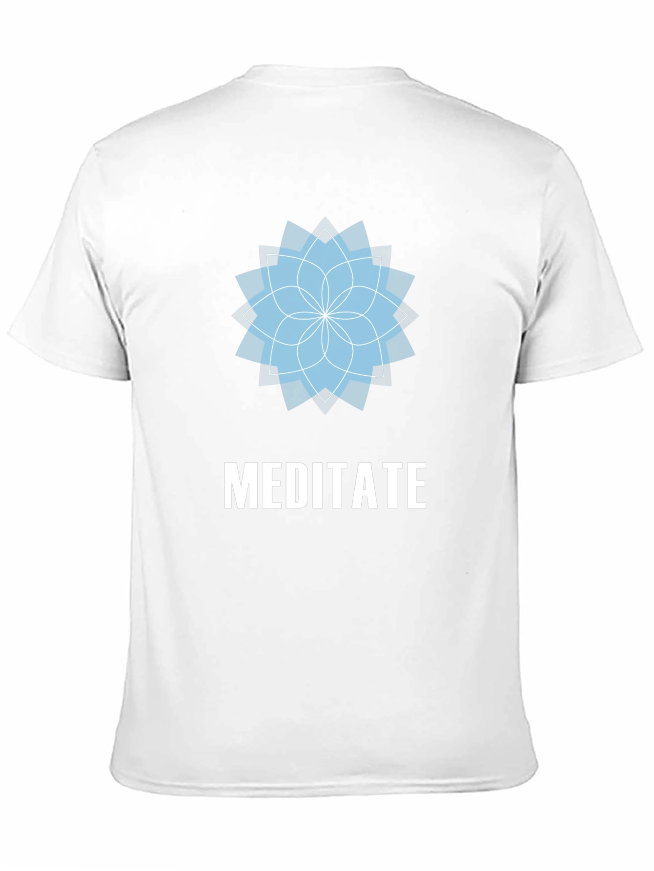 Meditate Graphic Tee - Relax & Find Your Zen