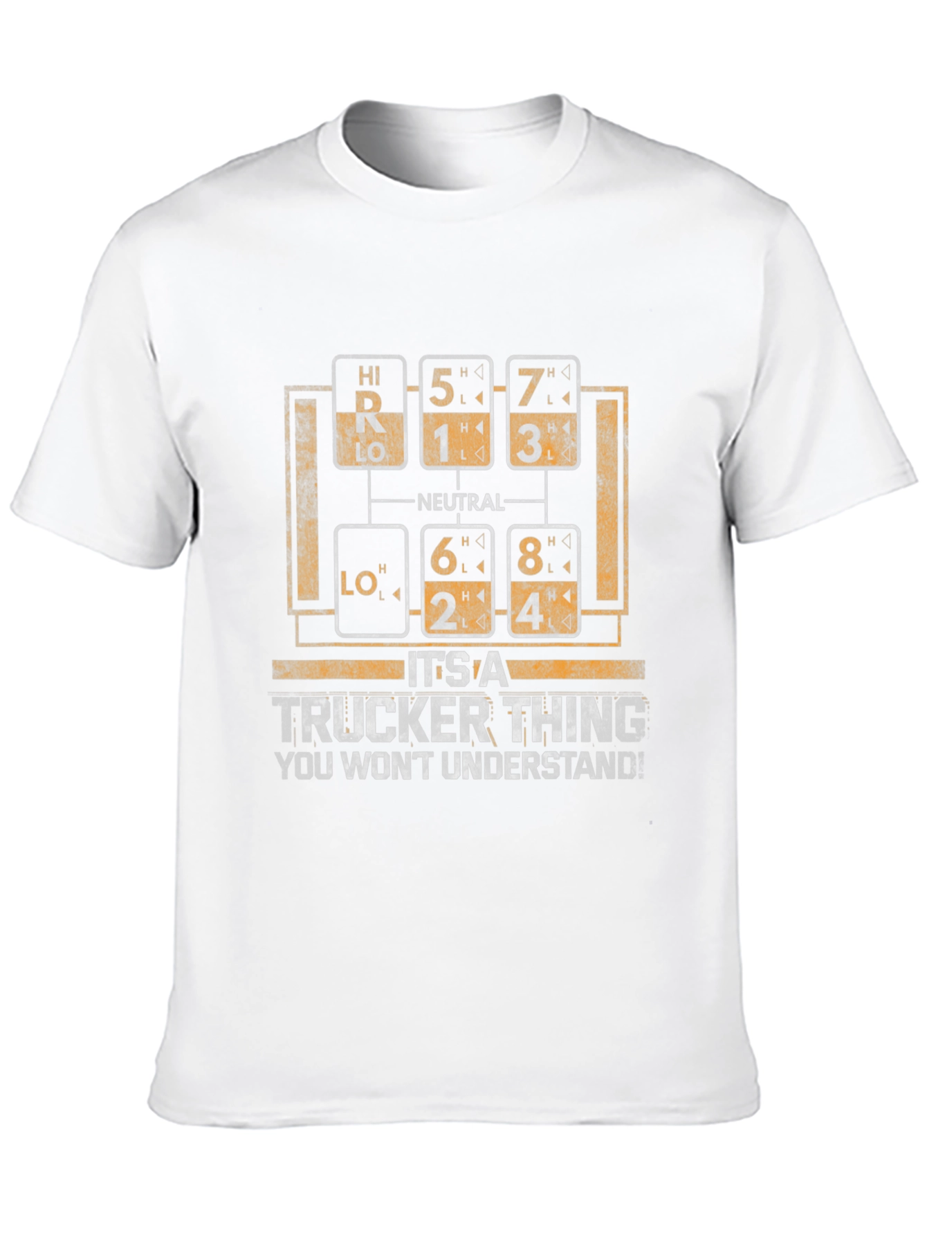 Trucker Thing T-Shirt - Gear Shift Design