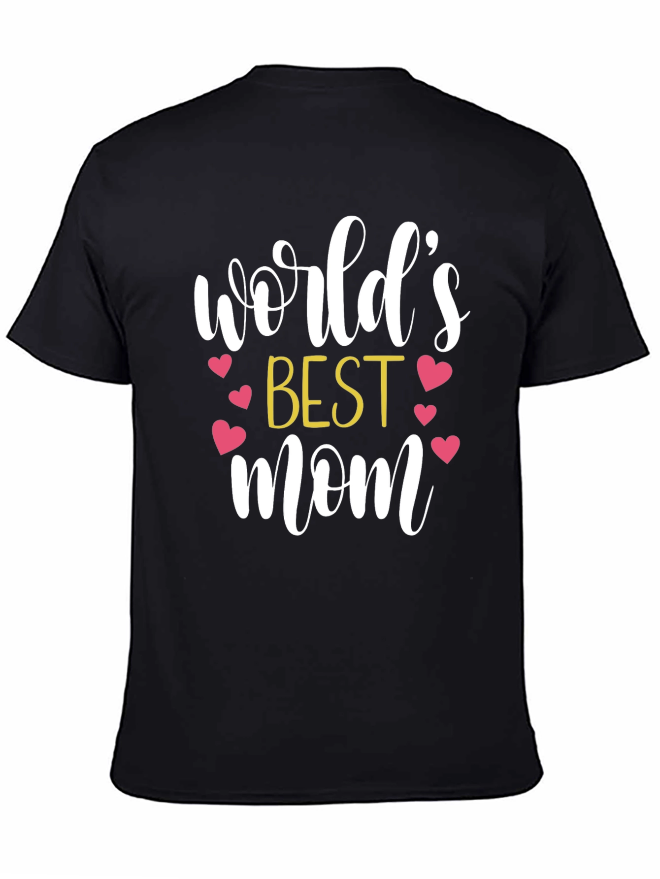 Worlds Best Mom Graphic T-Shirt