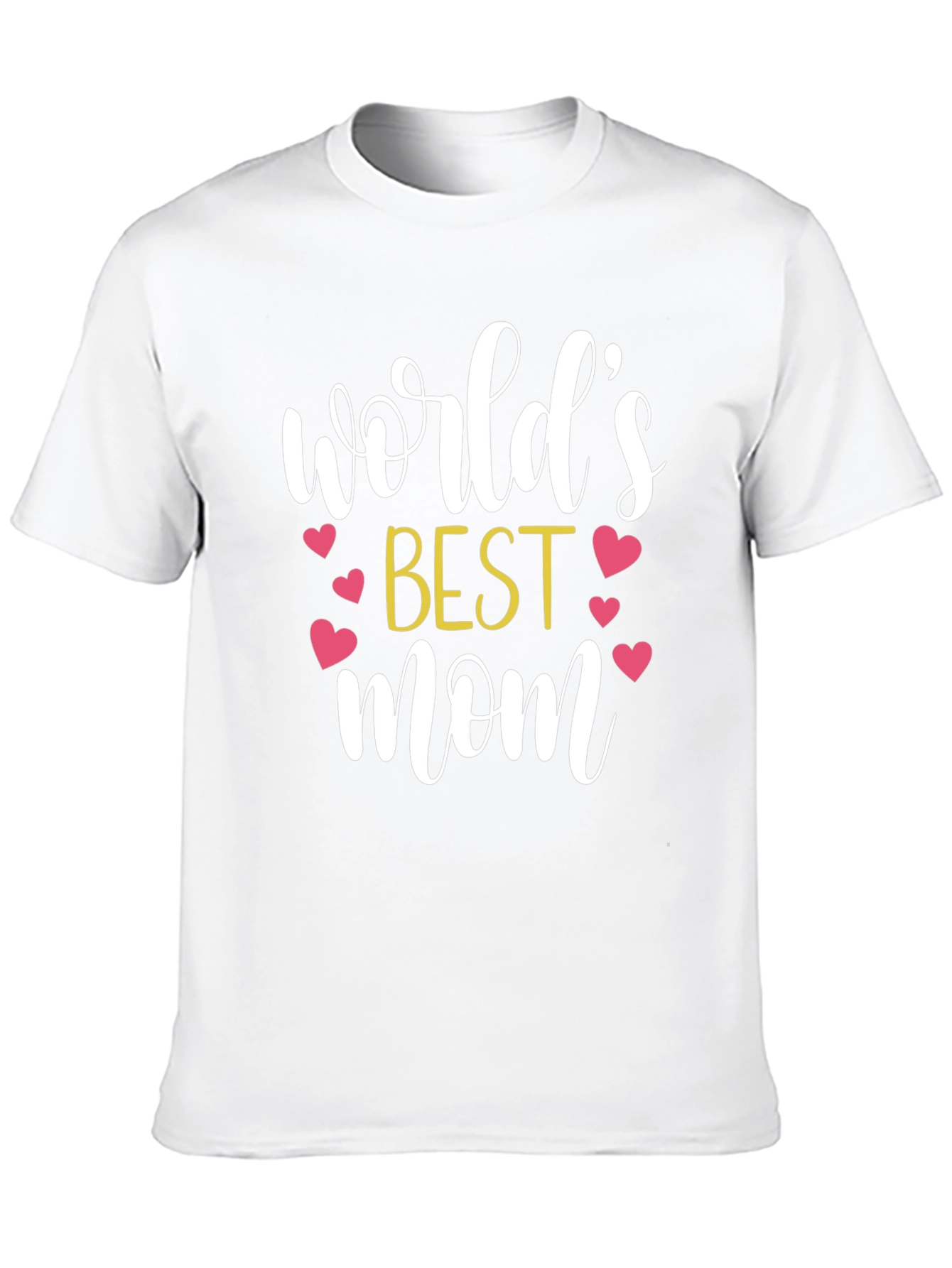 Worlds Best Mom Graphic T-Shirt