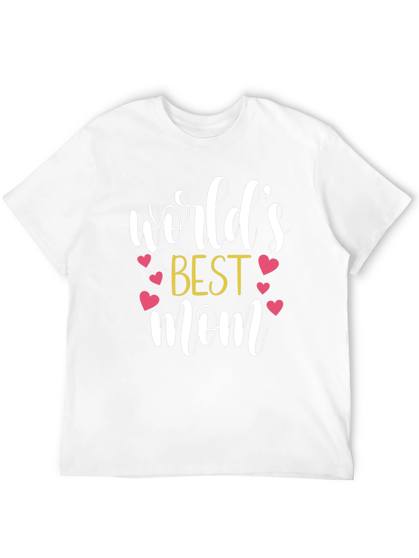 Worlds Best Mom Graphic T-Shirt