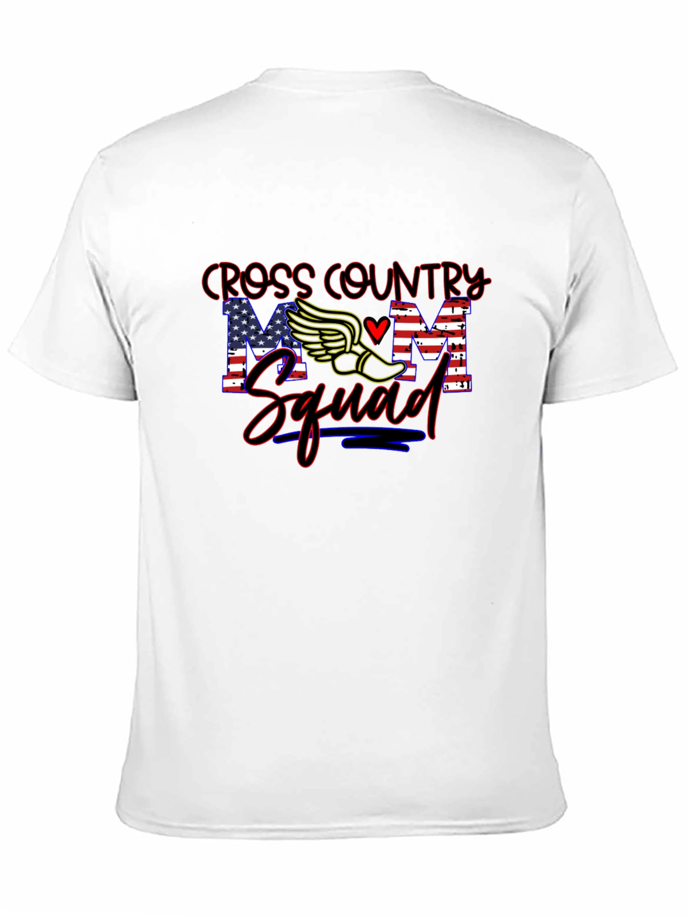 Cross Country Mom Squad Graphic T-Shirt