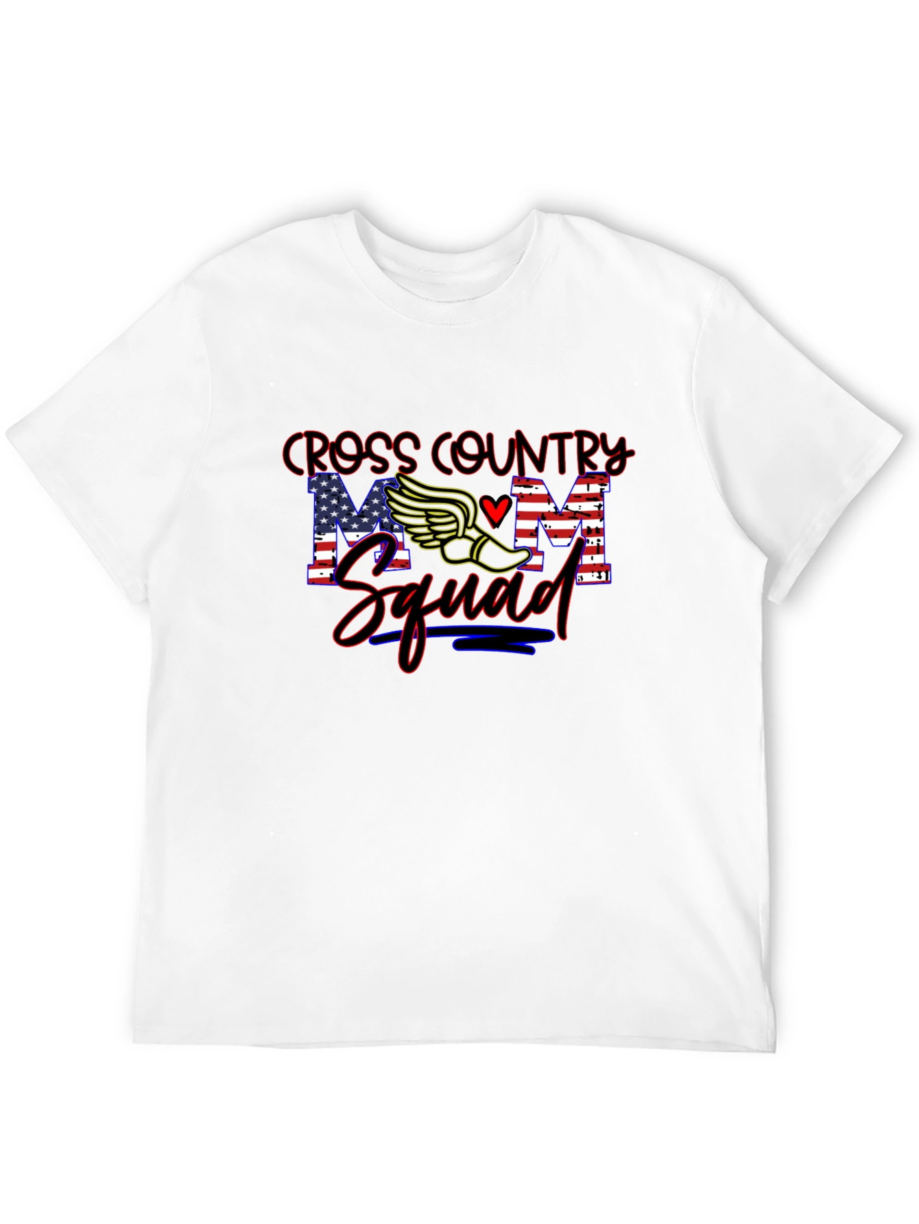 Cross Country Mom Squad Graphic T-Shirt