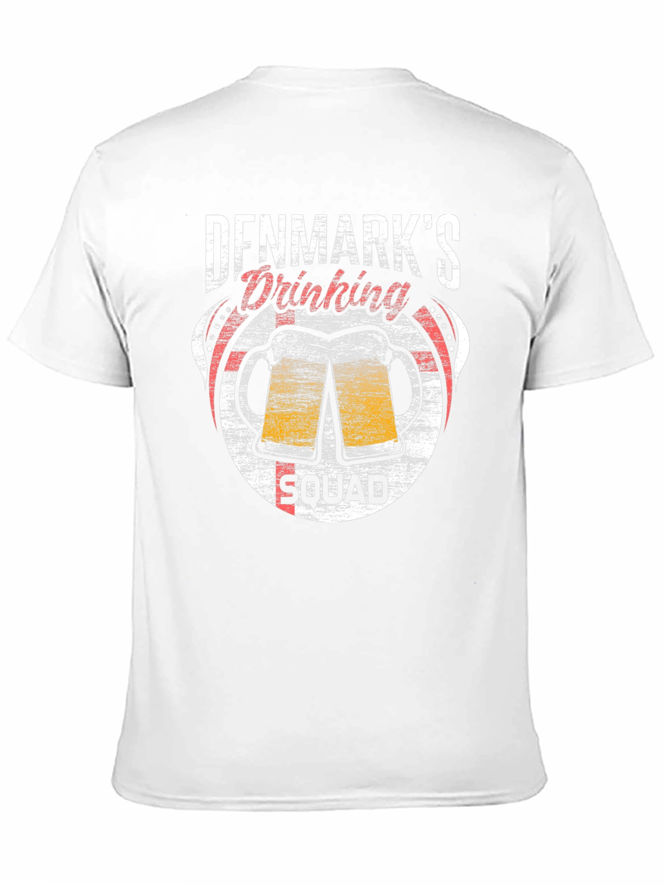 Denmark Drinking Squad Tee - Perfect Party Shirt