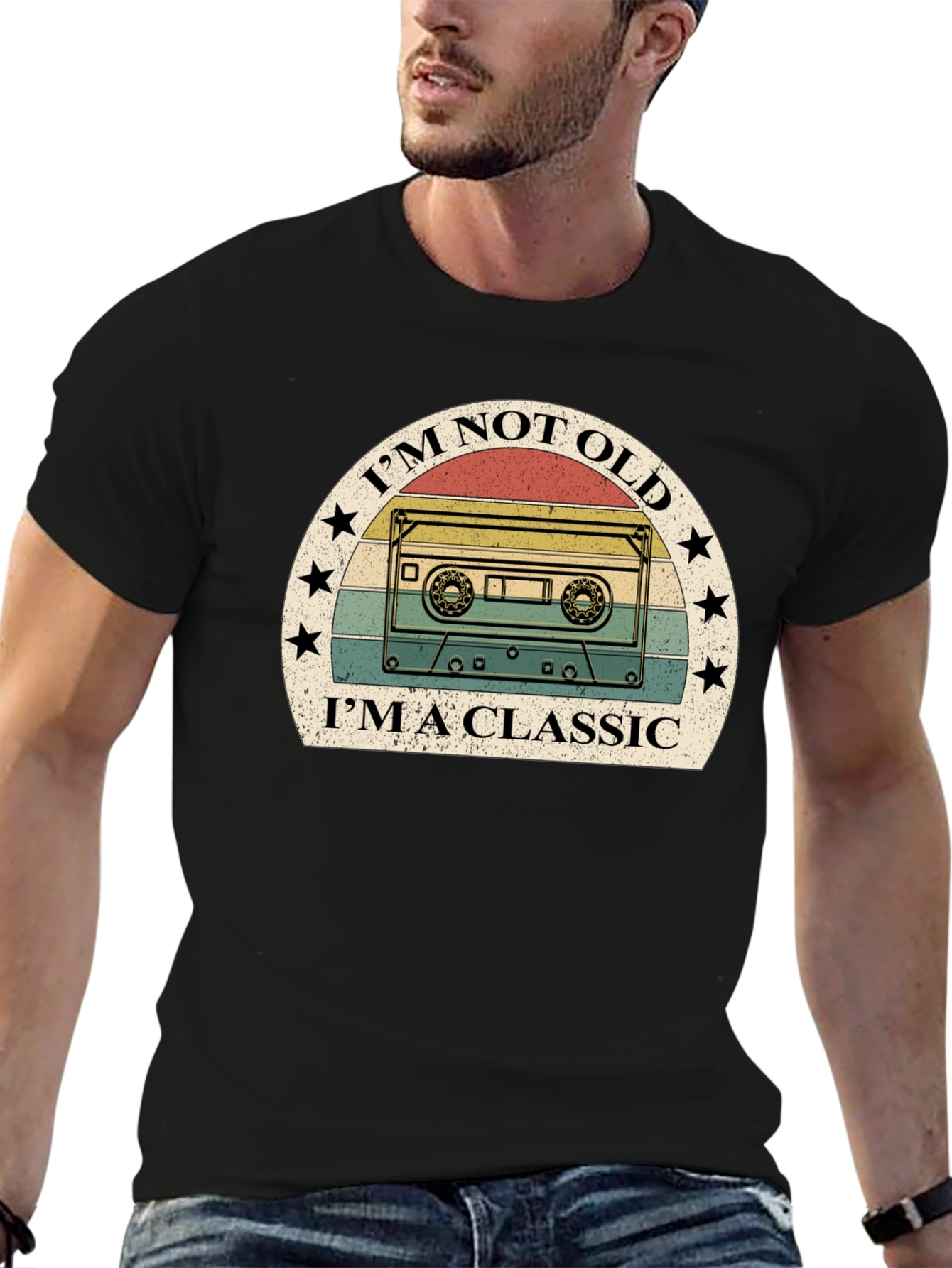 Im Not Old Im A Classic Cassette Tape T-Shirt