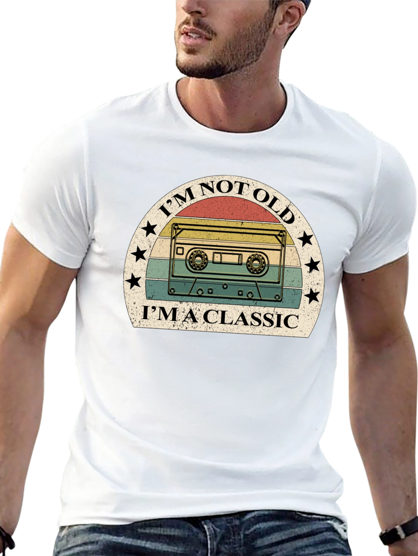 Im Not Old Im A Classic Cassette Tape T-Shirt