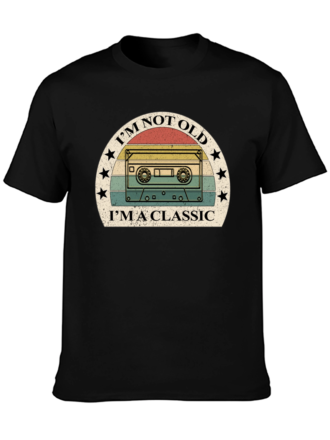 Im Not Old Im A Classic Cassette Tape T-Shirt