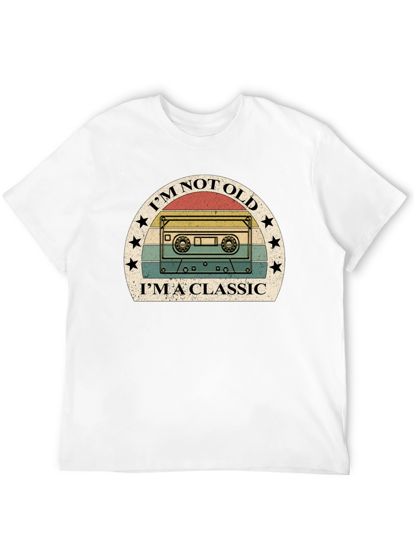 Im Not Old Im A Classic Cassette Tape T-Shirt