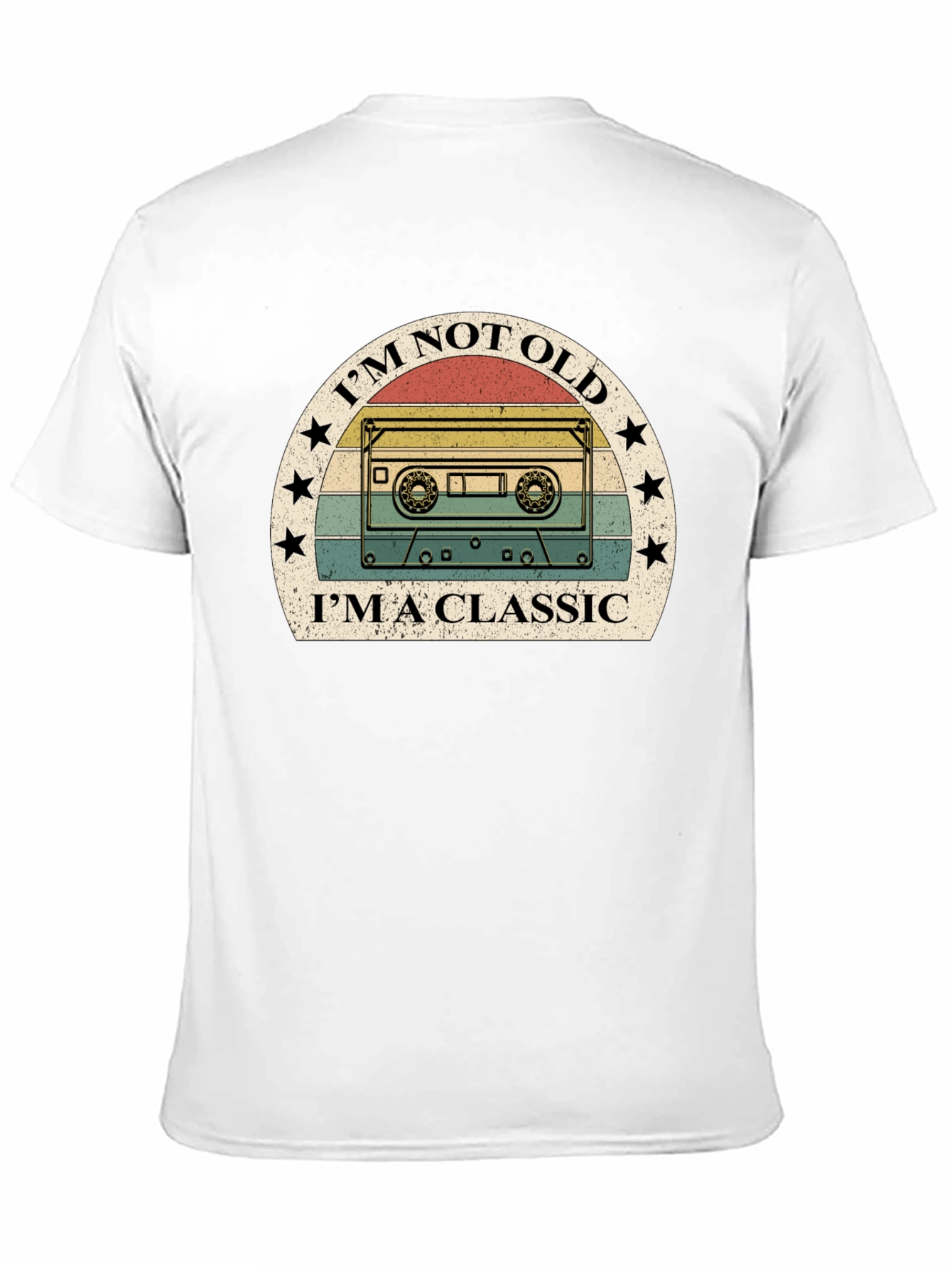 Im Not Old Im A Classic Cassette Tape T-Shirt