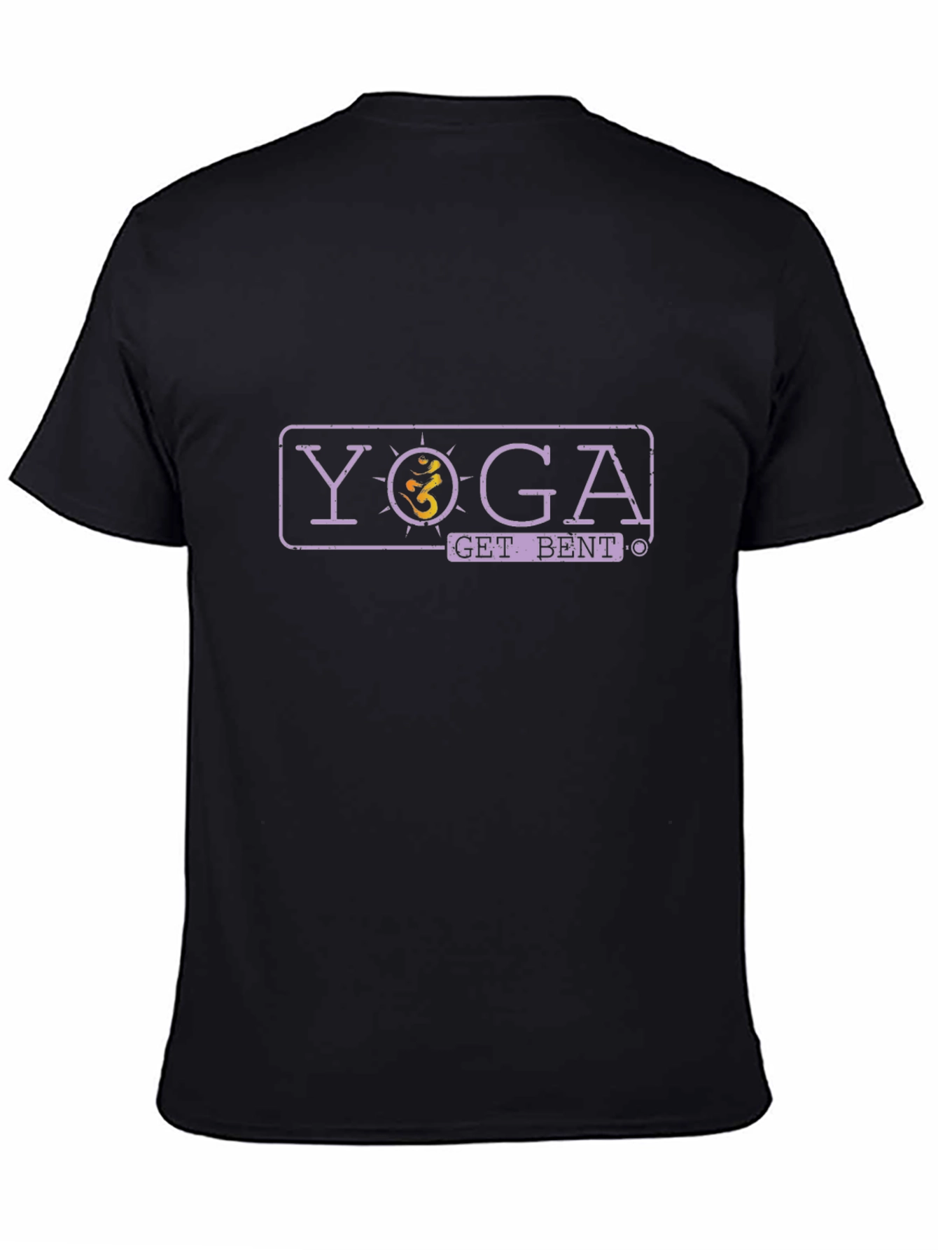 Yoga Get Bent Black T-Shirt
