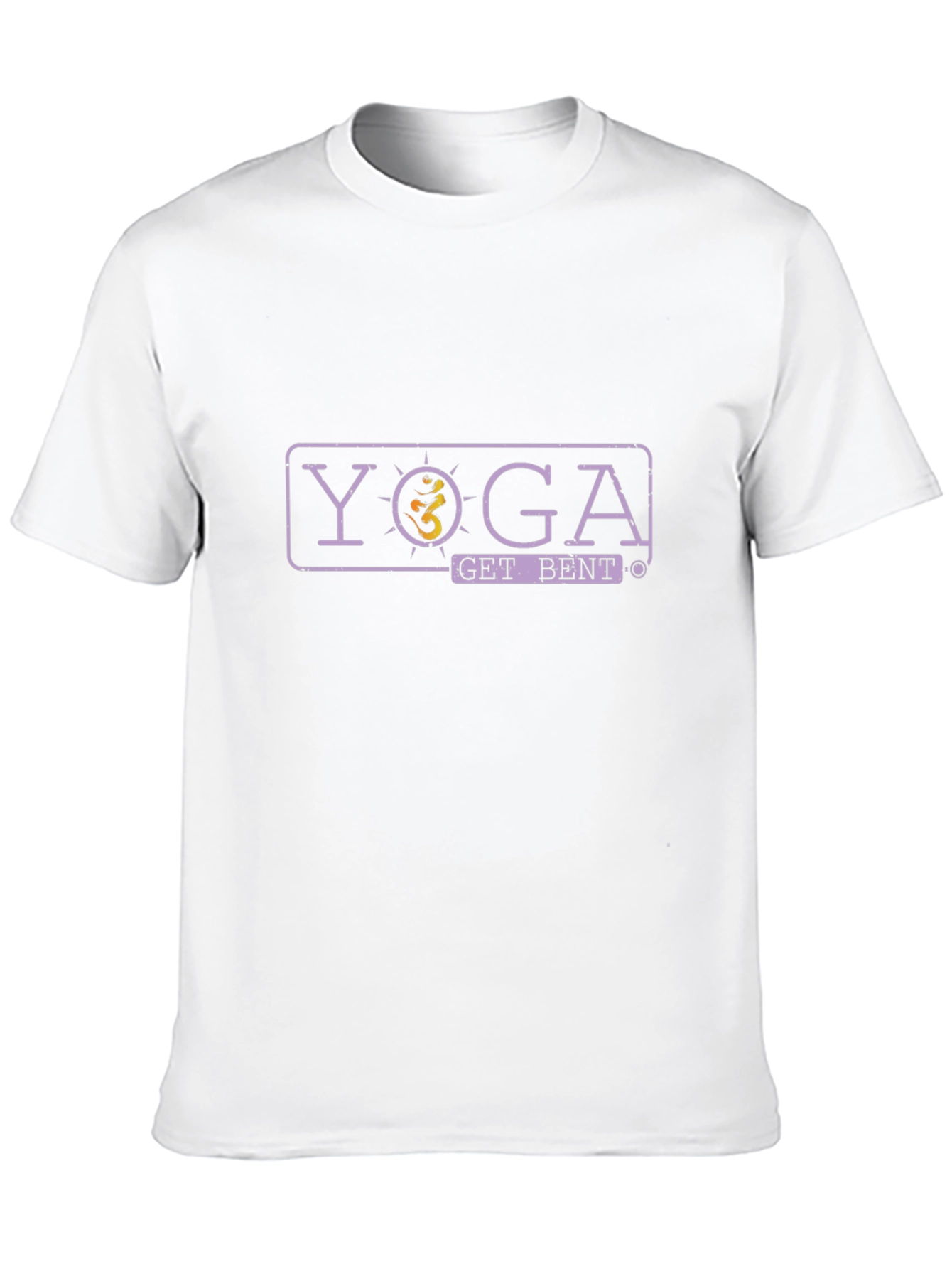 Yoga Get Bent Black T-Shirt