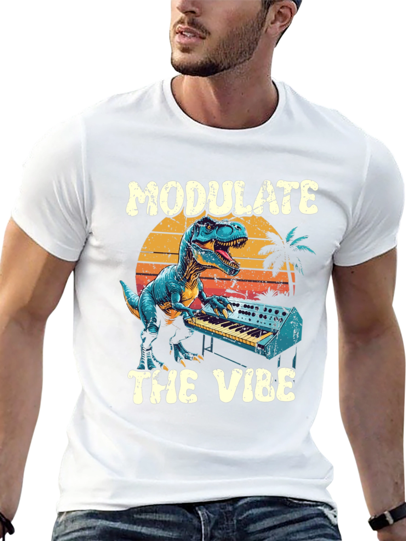 Modulate the Vibe Dinosaur T-Shirt