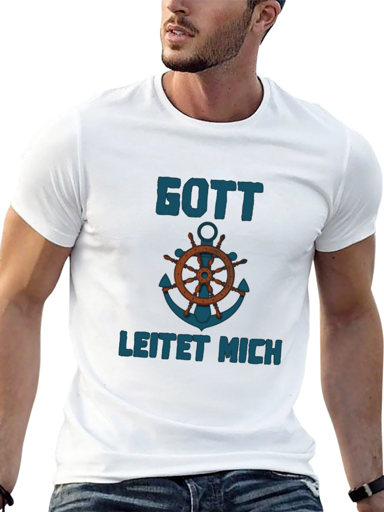 Gott Leitet Mich T-Shirt | God Guides Me Tee
