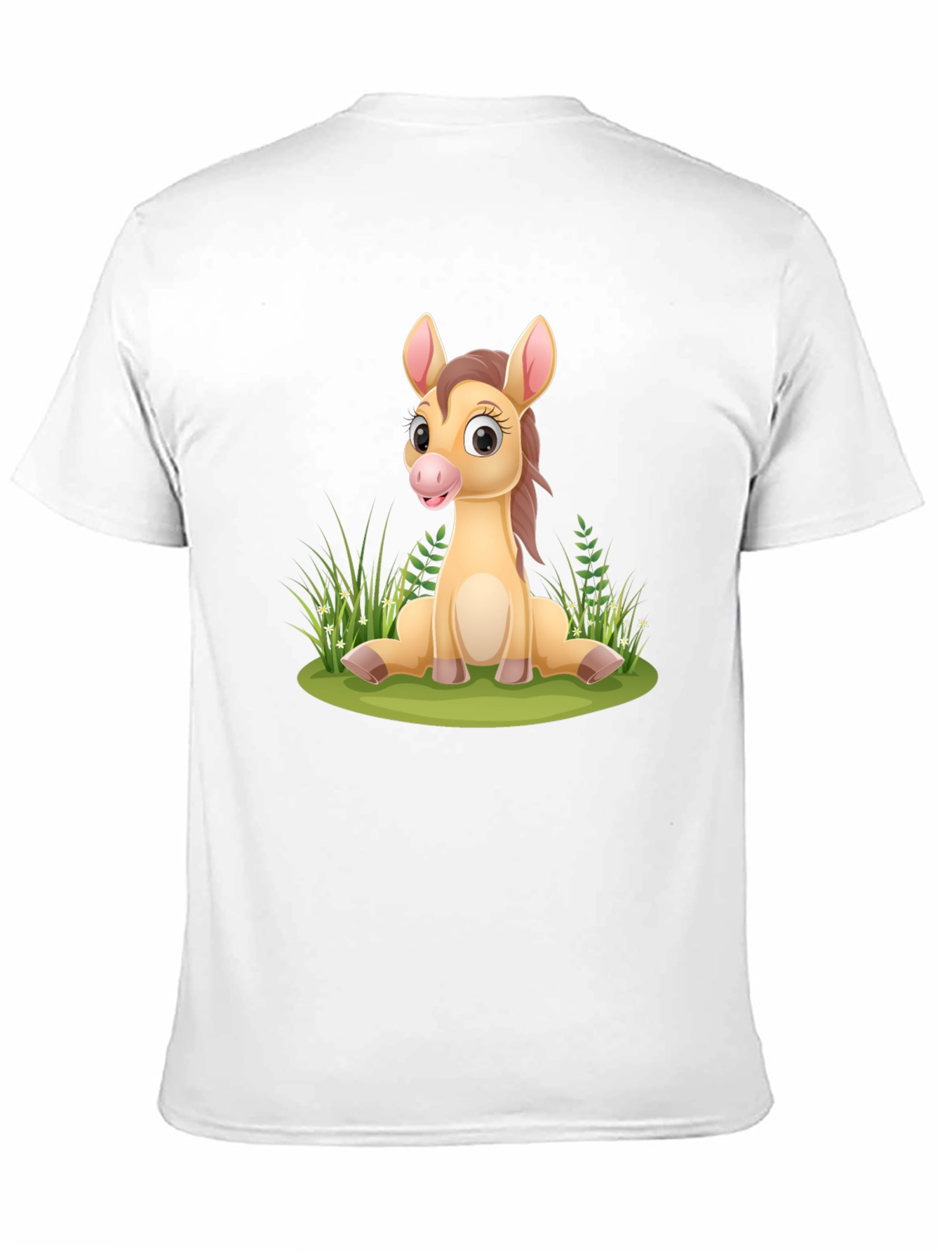 Cute Cartoon Horse T-Shirt