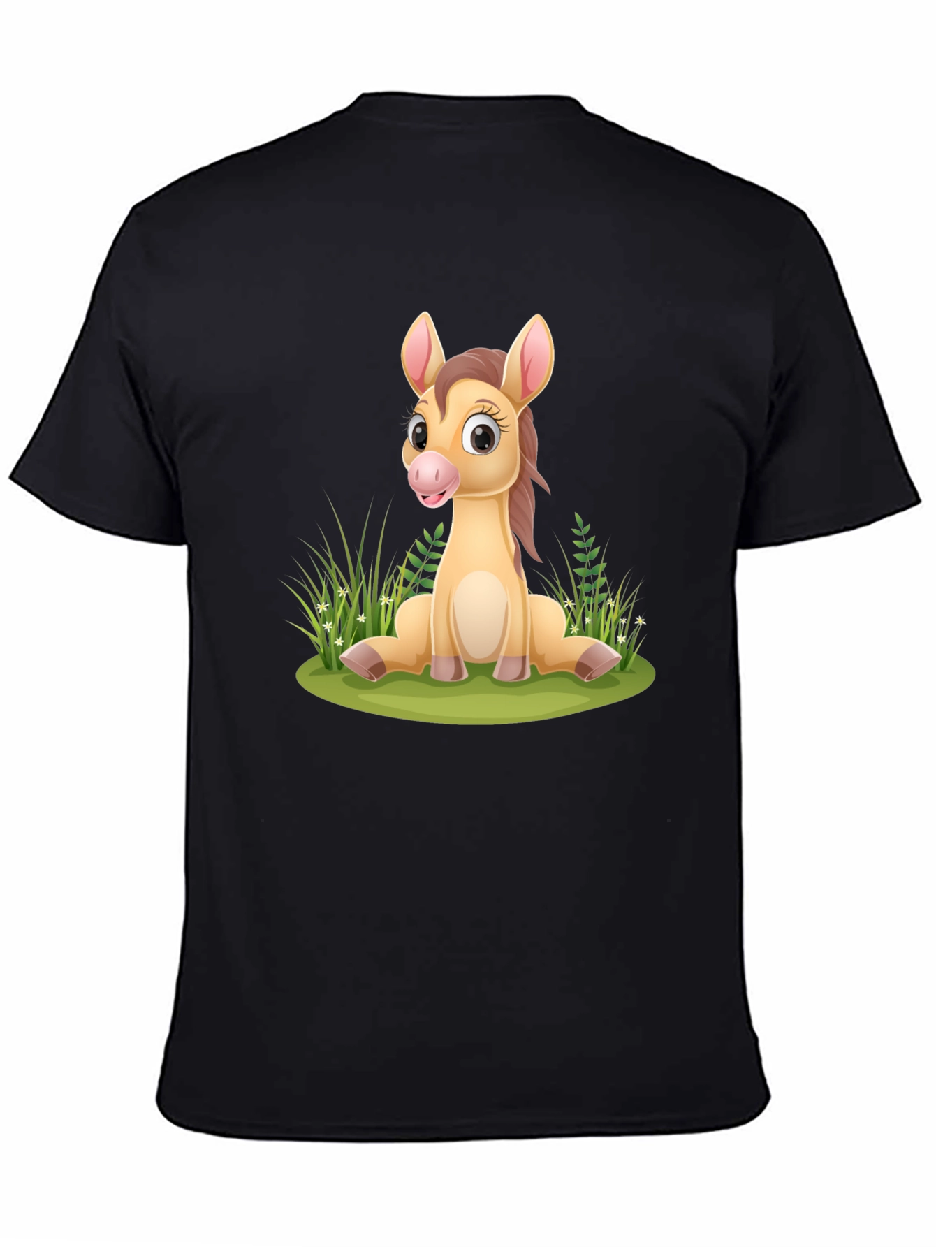 Cute Cartoon Horse T-Shirt