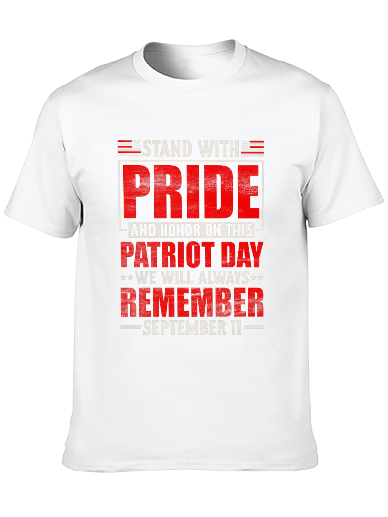 Patriot Day Remember 9/11 Graphic Tee