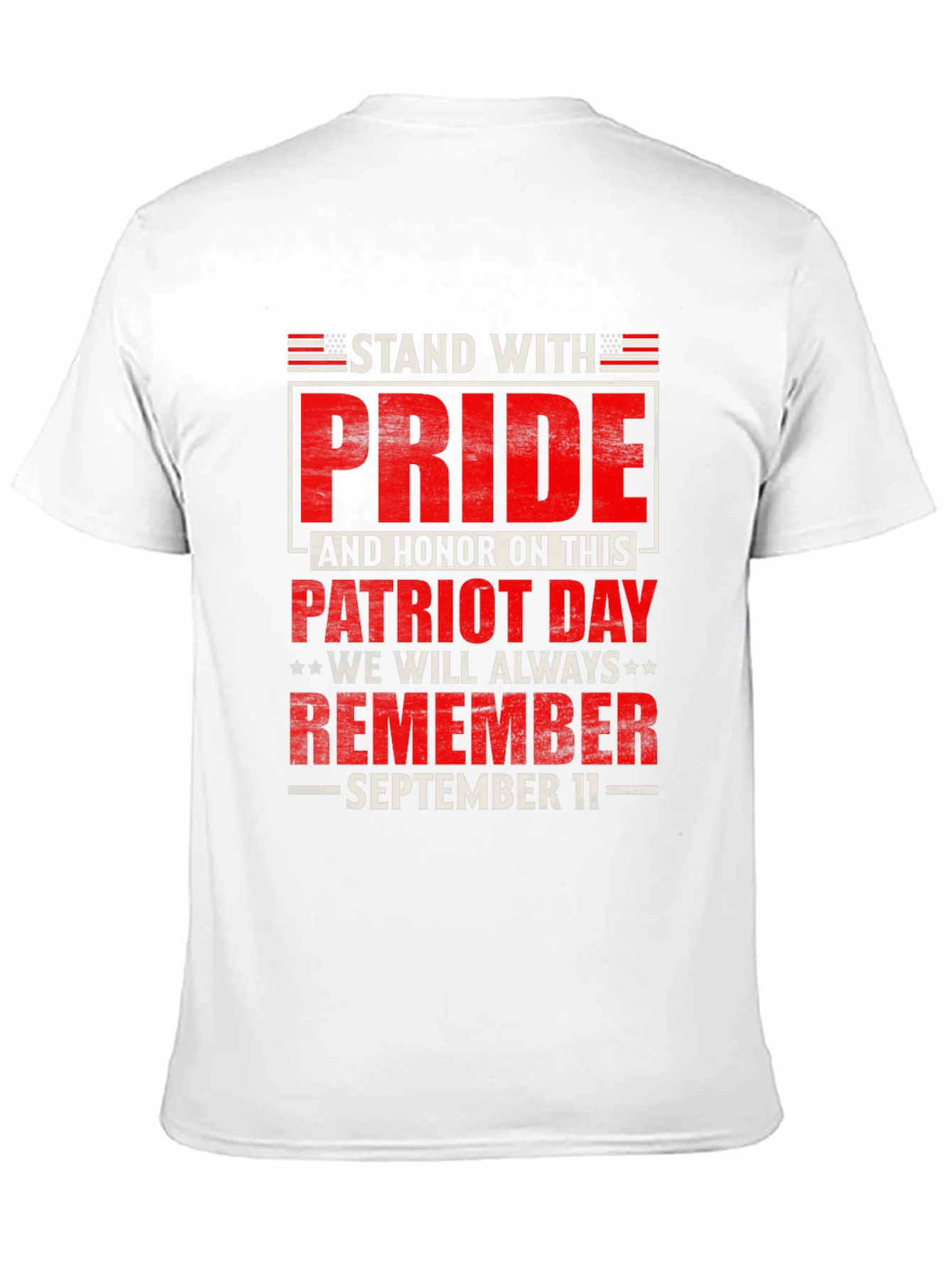 Patriot Day Remember 9/11 Graphic Tee
