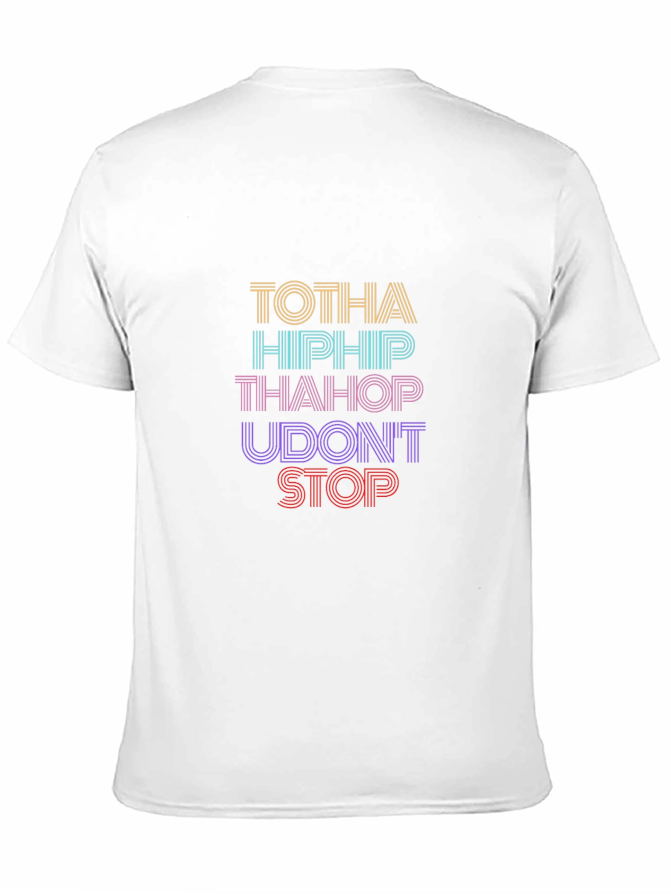 Retro Hip Hop Graphic Black T-Shirt