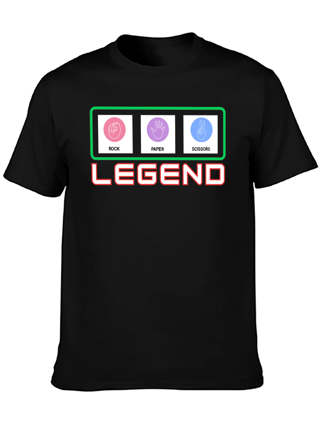 Rock Paper Scissors Legend T-Shirt