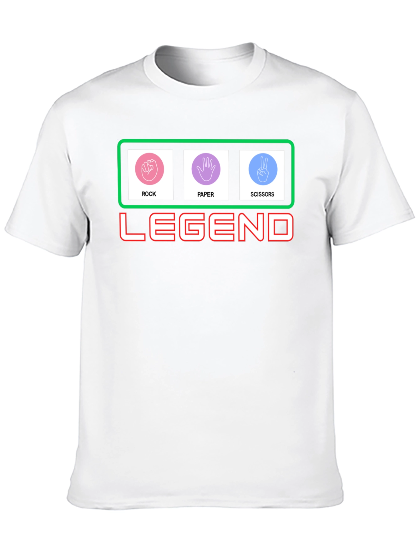 Rock Paper Scissors Legend T-Shirt
