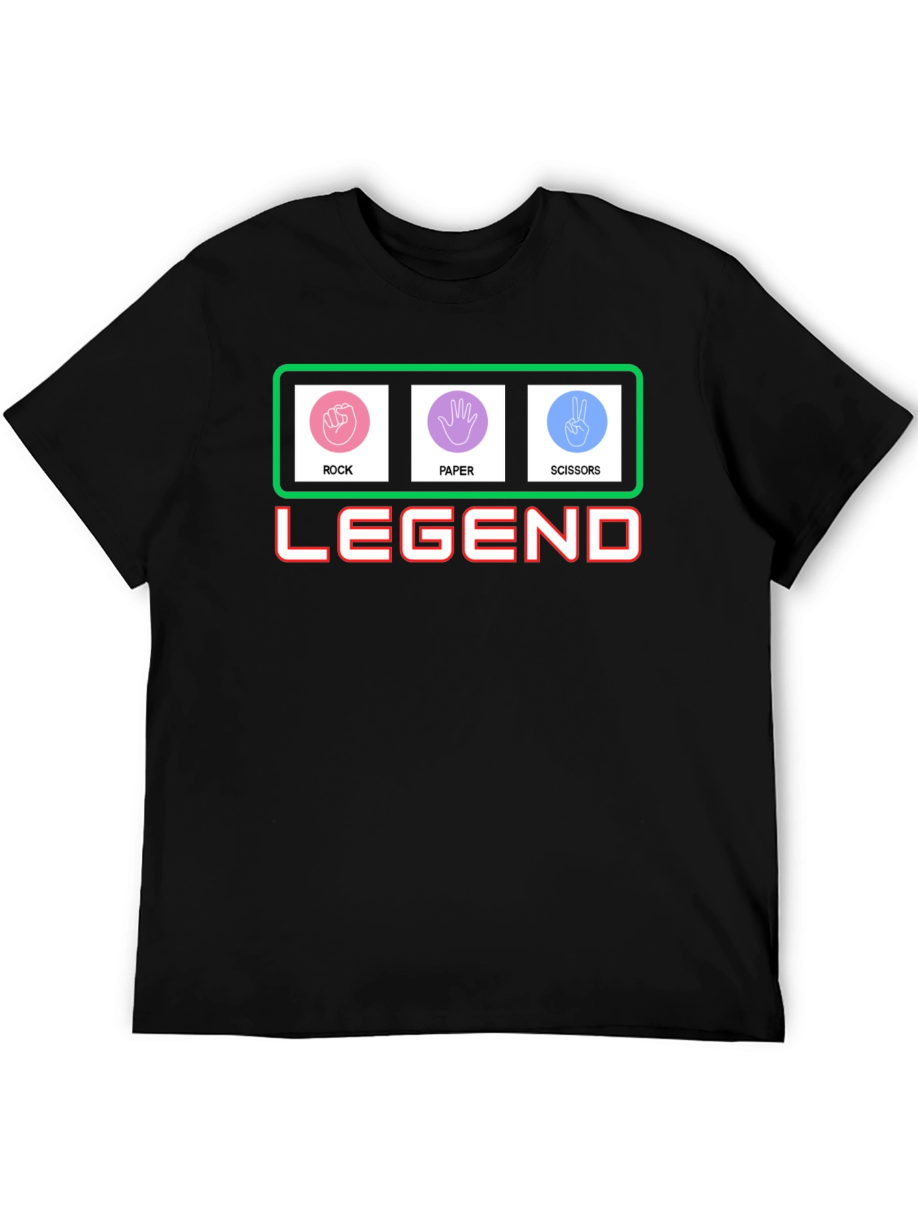 Rock Paper Scissors Legend T-Shirt