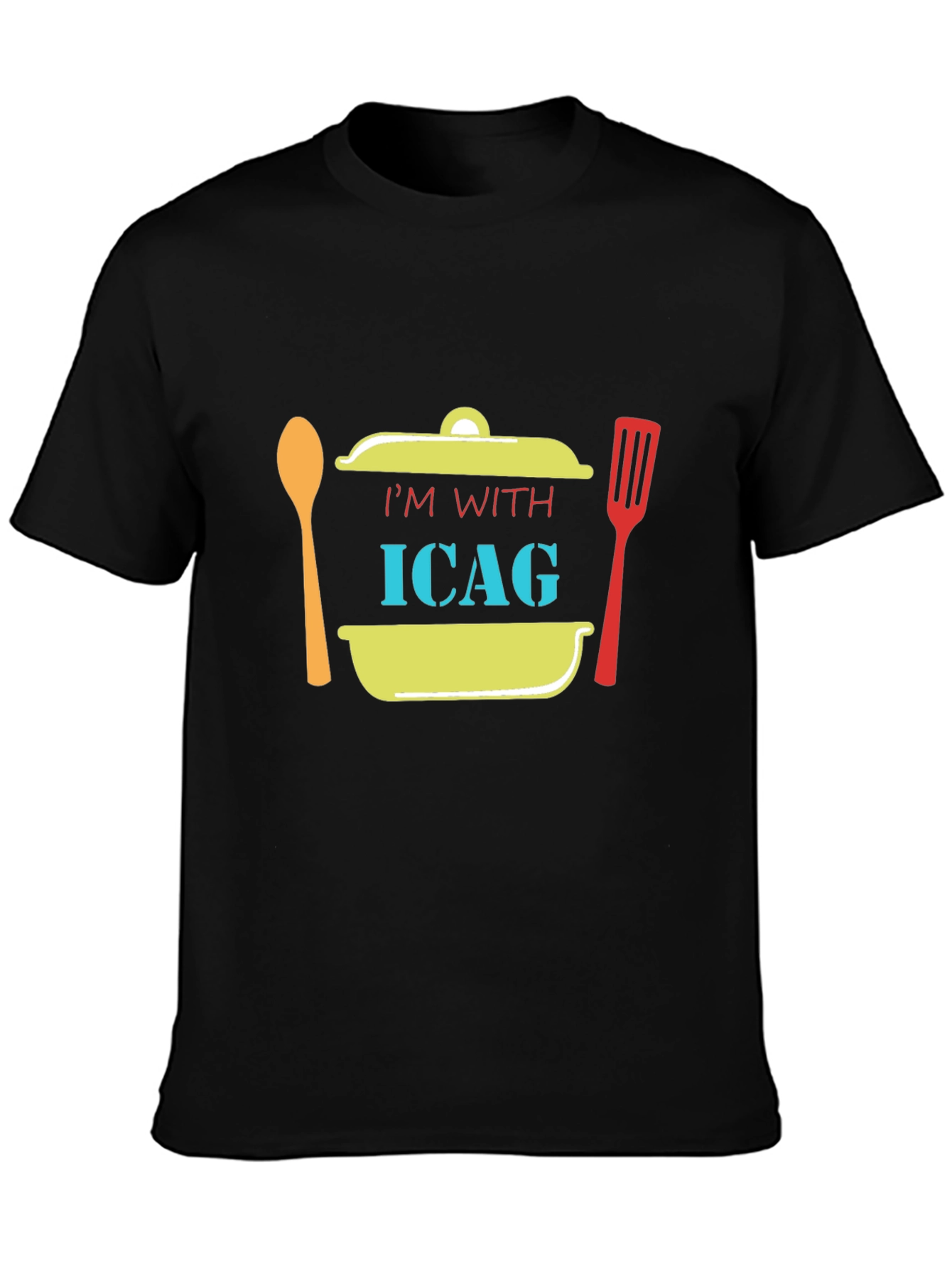 Im With ICAG Funny Cooking T-Shirt