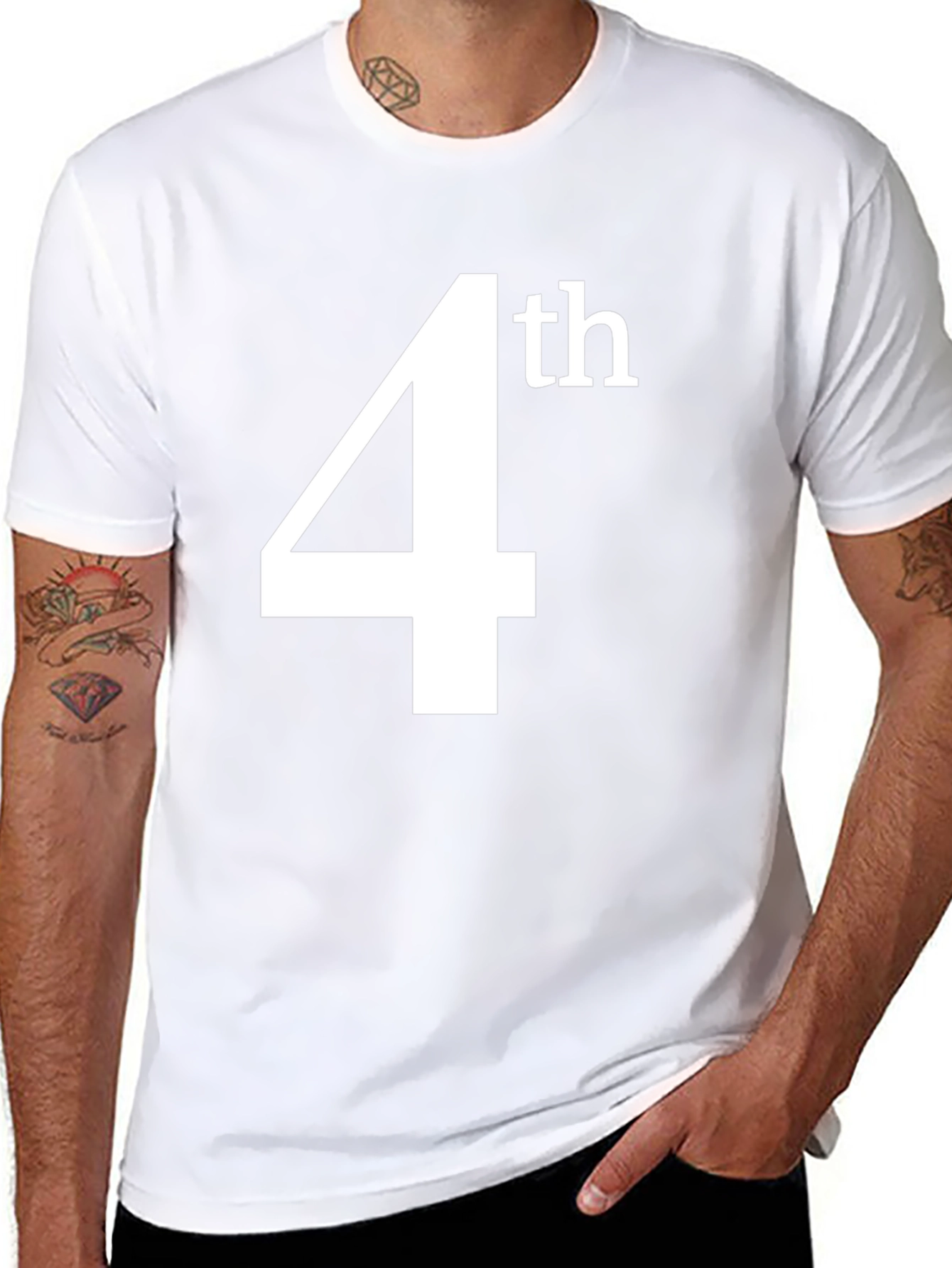 4th Graphic Tee - Patriotic Fourth of July T-Shirt
