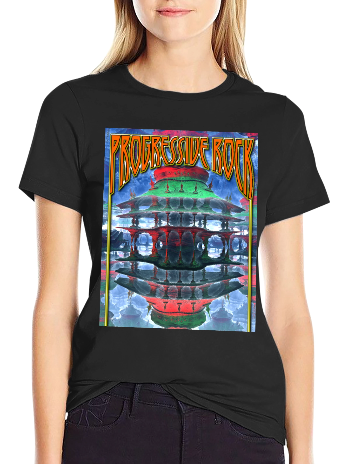 Progressive Rock Graphic T-Shirt - Unique Design Tee