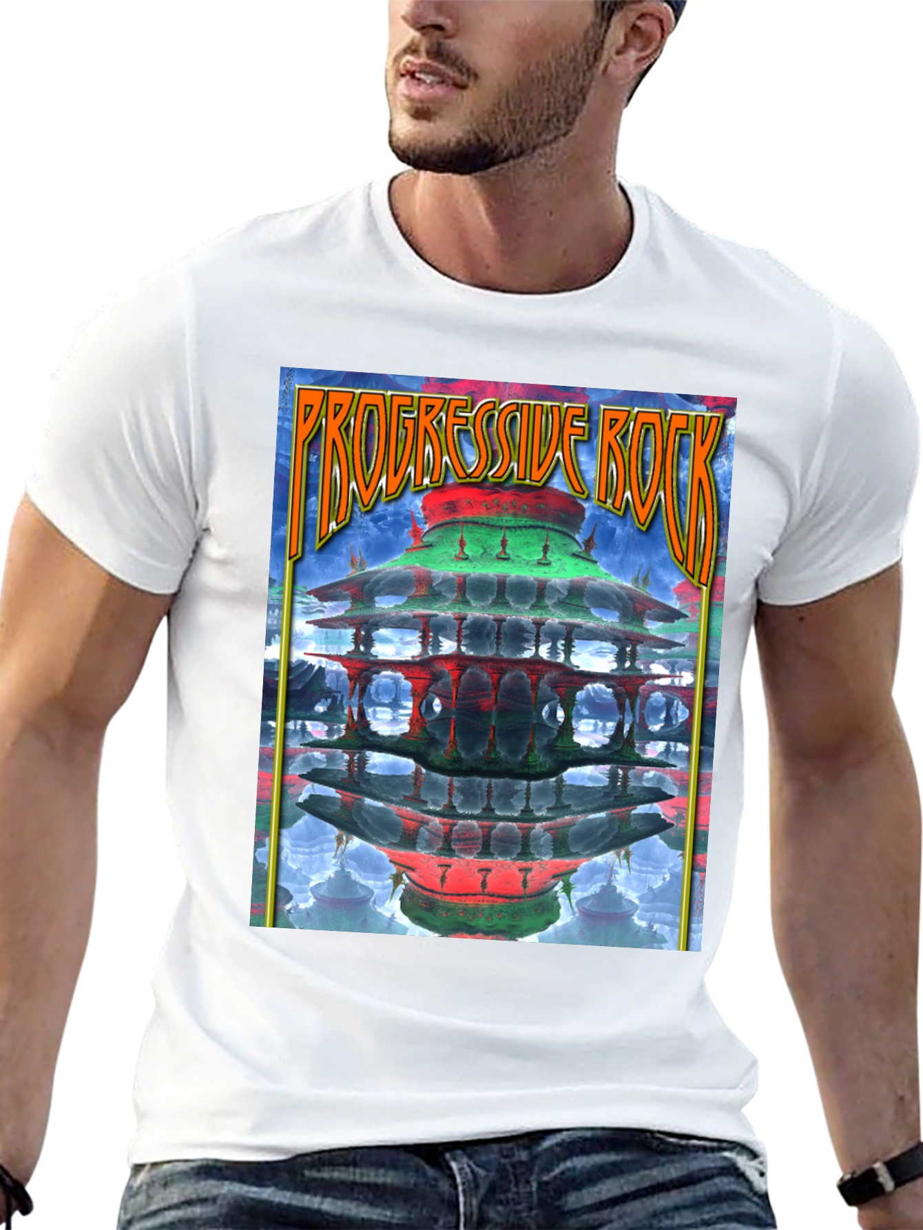Progressive Rock Graphic T-Shirt - Unique Design Tee